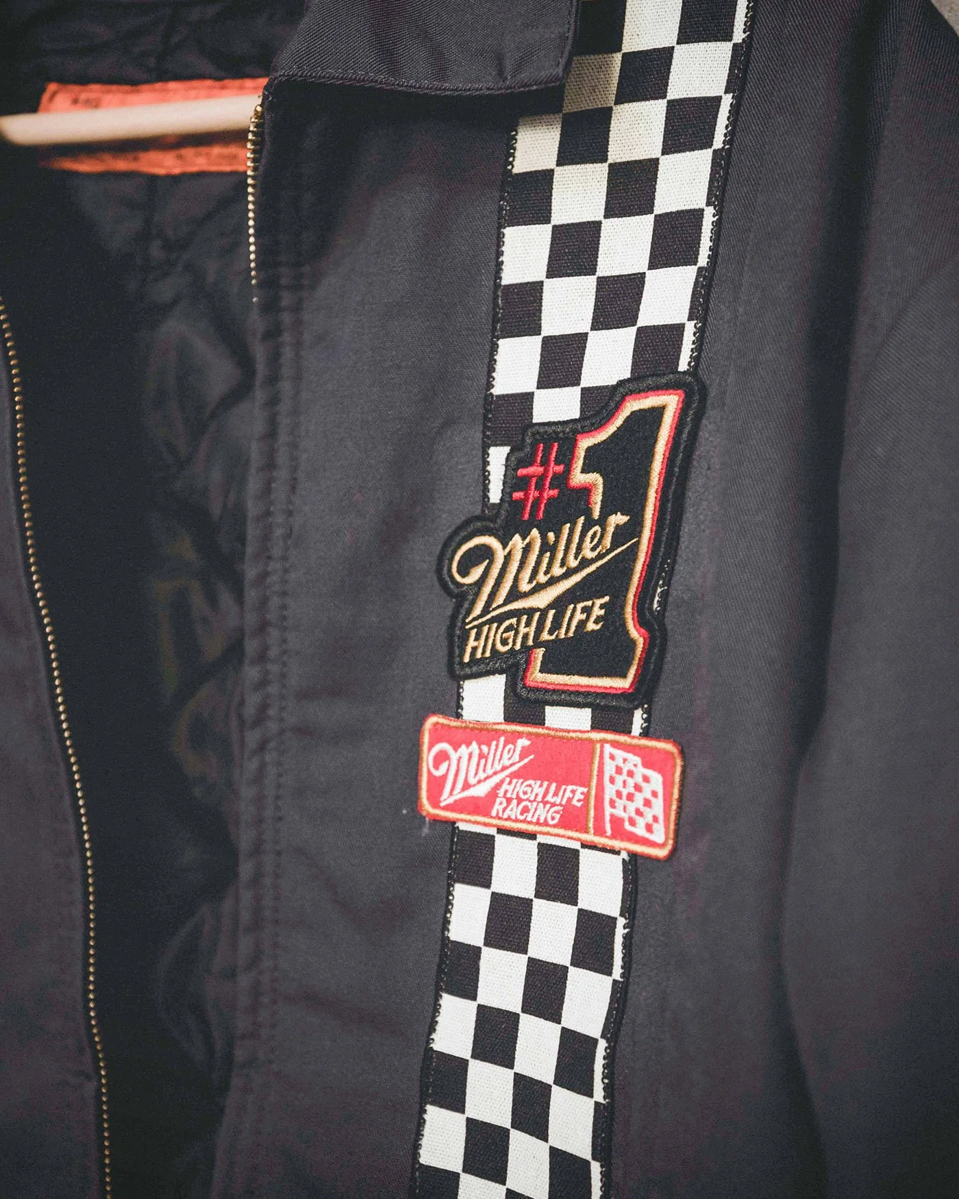 Limited-Edition Miller High Life Racing Pit Crew Vintage Revival Jacket - Image 3
