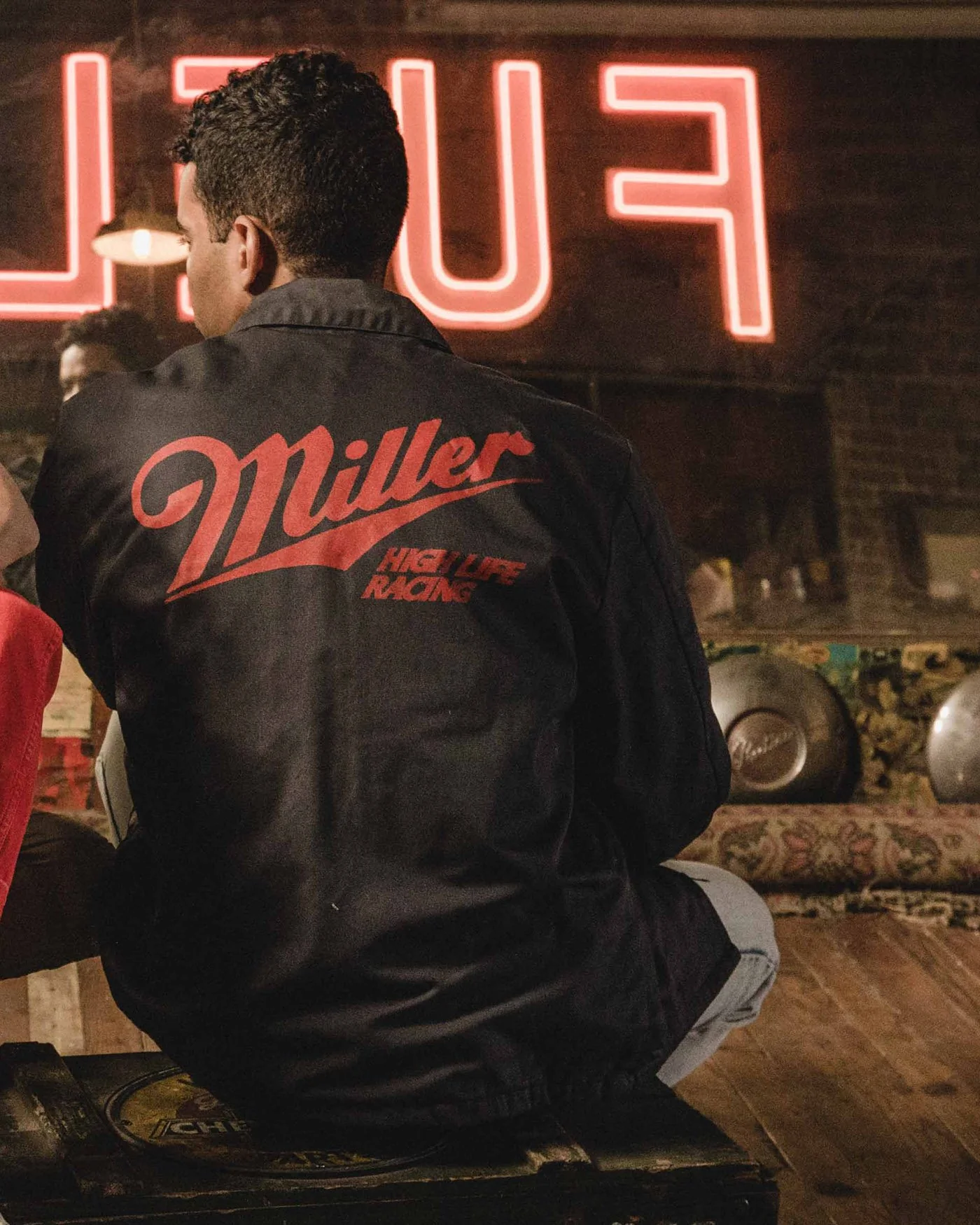 Limited-Edition Miller High Life Racing Pit Crew Vintage Revival Jacket - Image 8