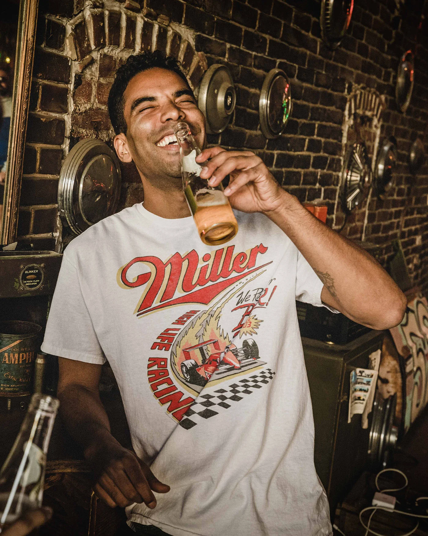 Miller High Life Racing Beer Flea Market Tee - Image 3