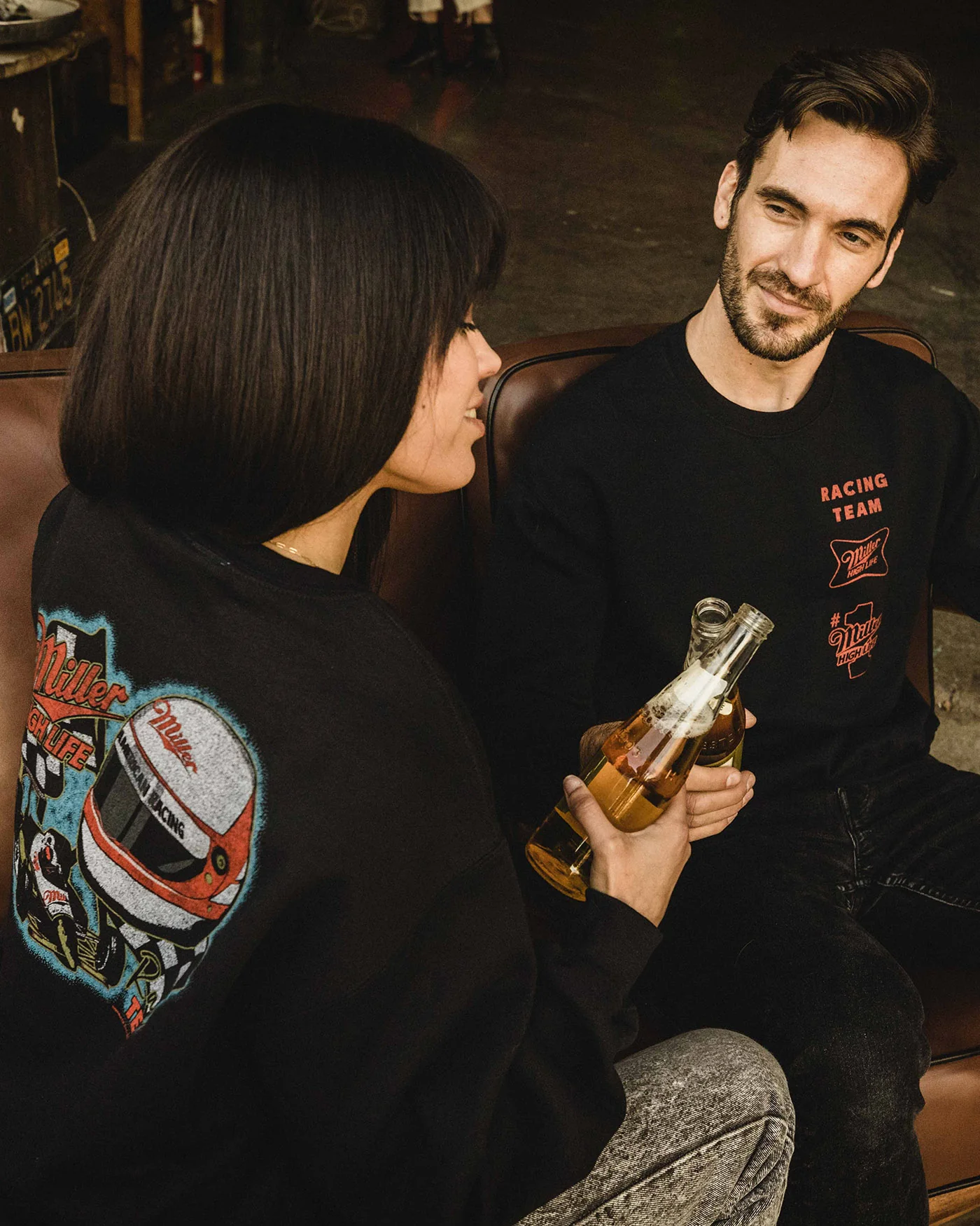 Unisex Miller High Life Racing Pit Flea Market Fleece - Image 4