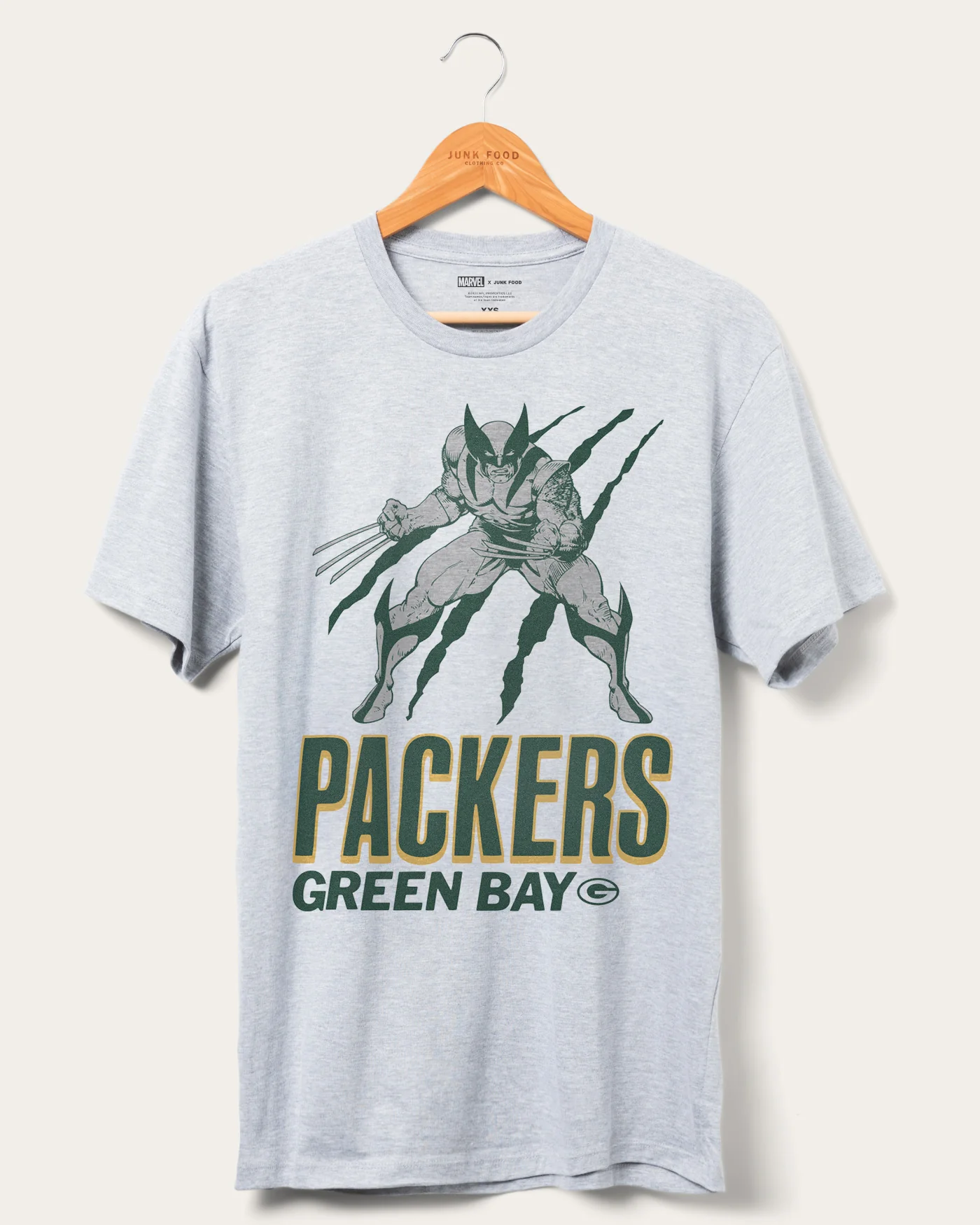 Packers Marvel Wolverine Slash Tee - Image 3