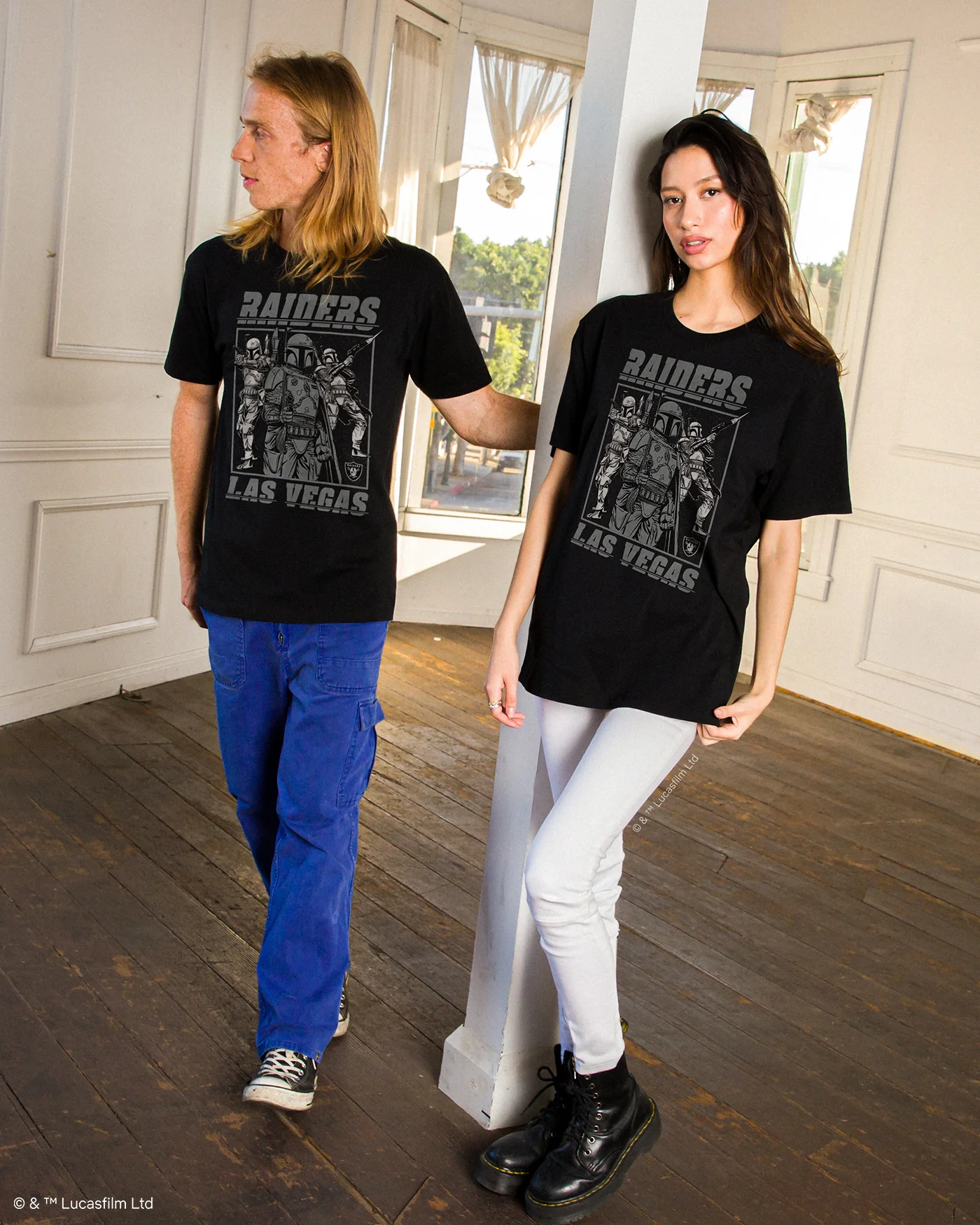 Raiders Star Wars™ Boba Fett Showdown Fan Tee - Image 2