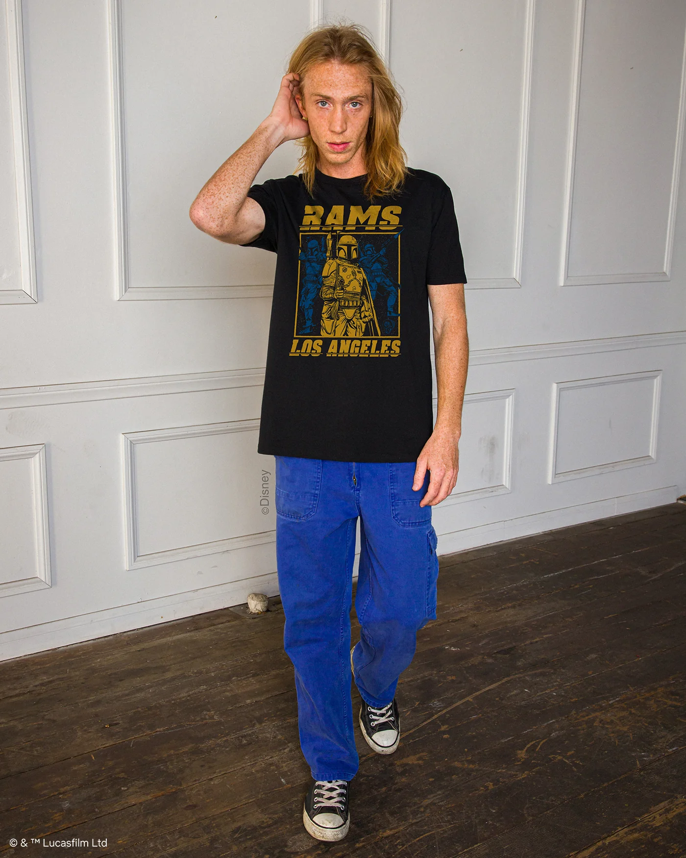 Rams Star Wars™ Boba Fett Showdown Fan Tee - Image 2