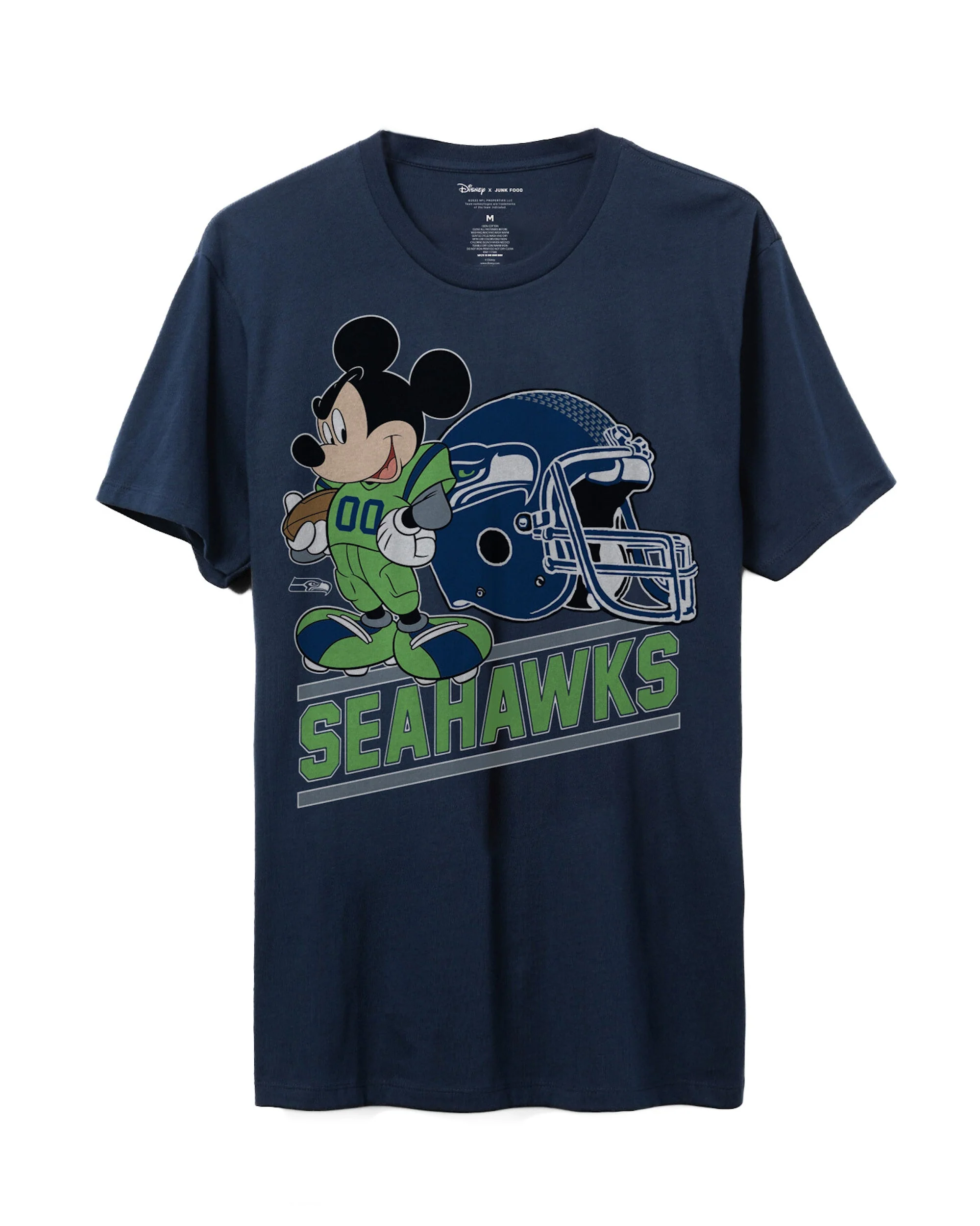 Seahawks Disney Mickey Came to Play Fan Tee