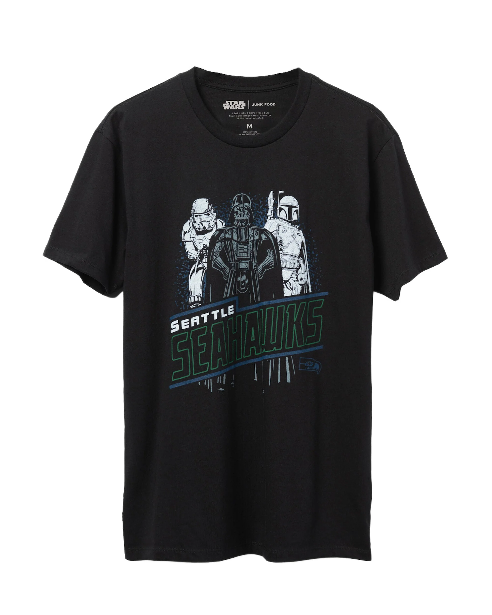 Unisex Star Warsâ„¢ x Junk Food x NFL Dark Side Team Seahawks Tee