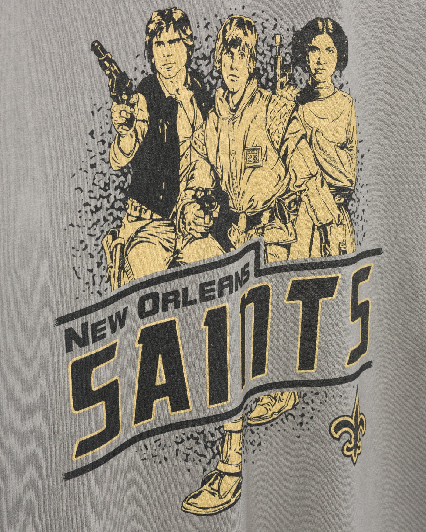 Unisex Star Wars™ x Junk Food x NFL Rebels Team Saints Tee - Image 3
