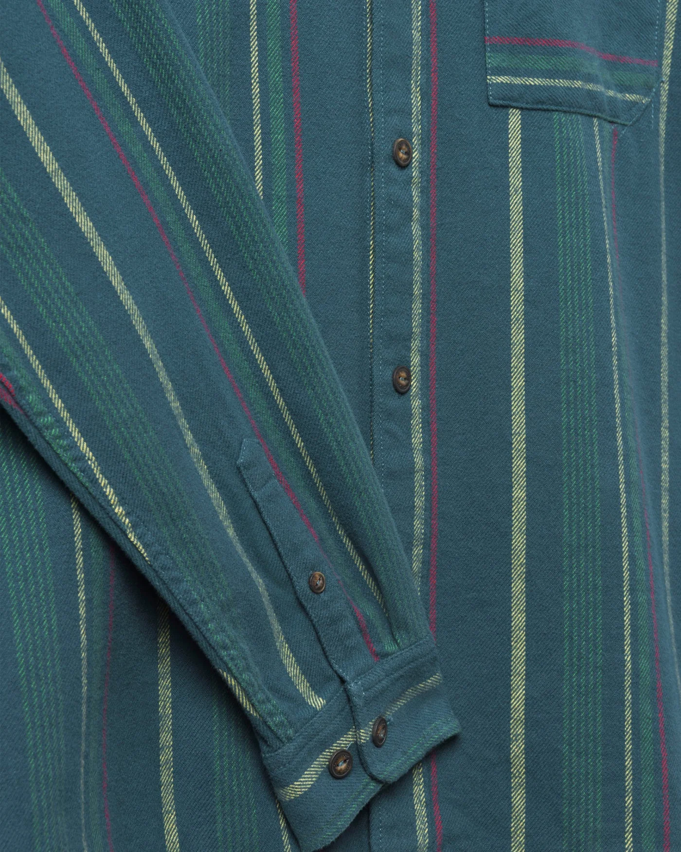 Unisex Multi Stripe Flannel Shirt - Image 6