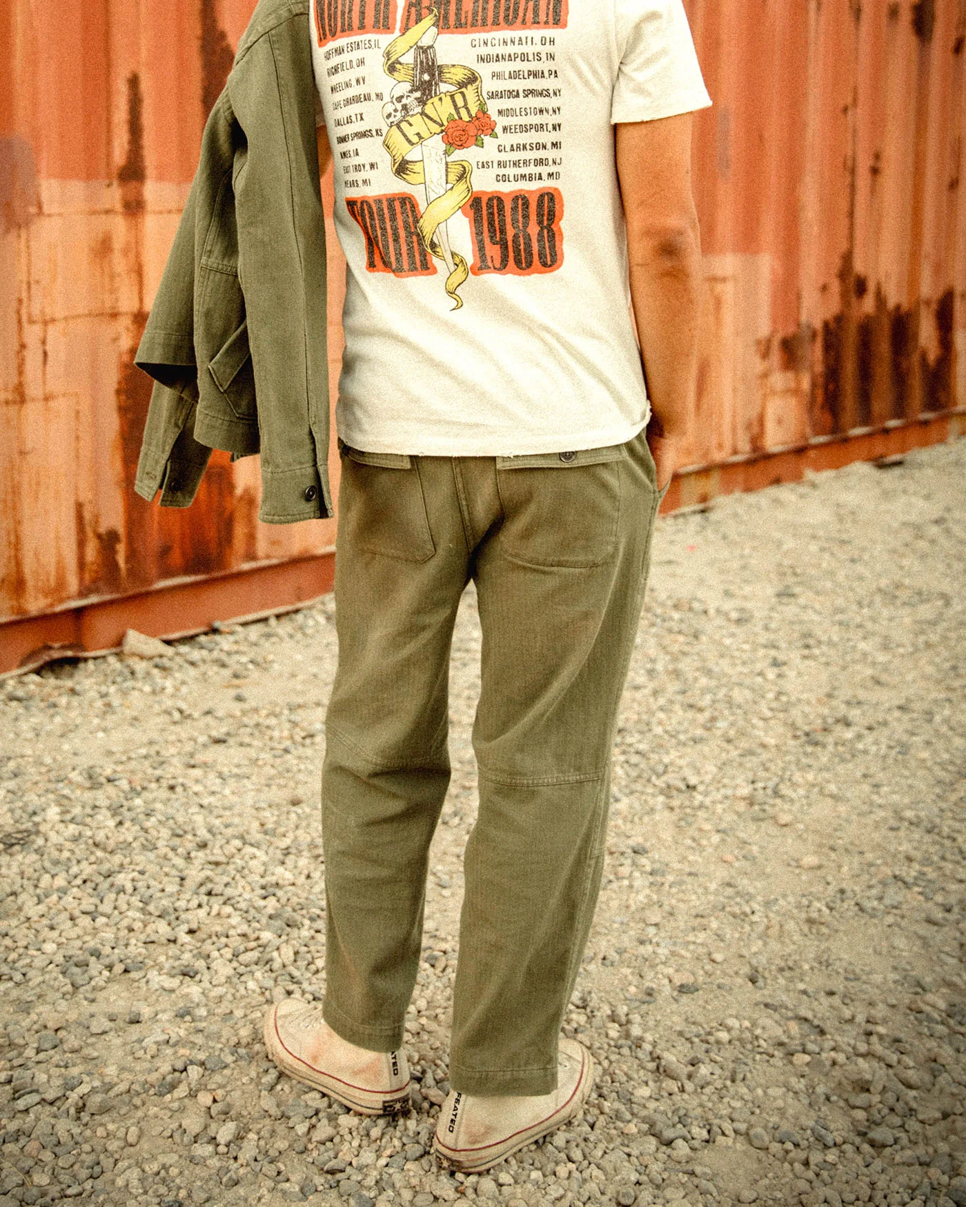 Unisex Utility Straight Twill Pant - Image 4