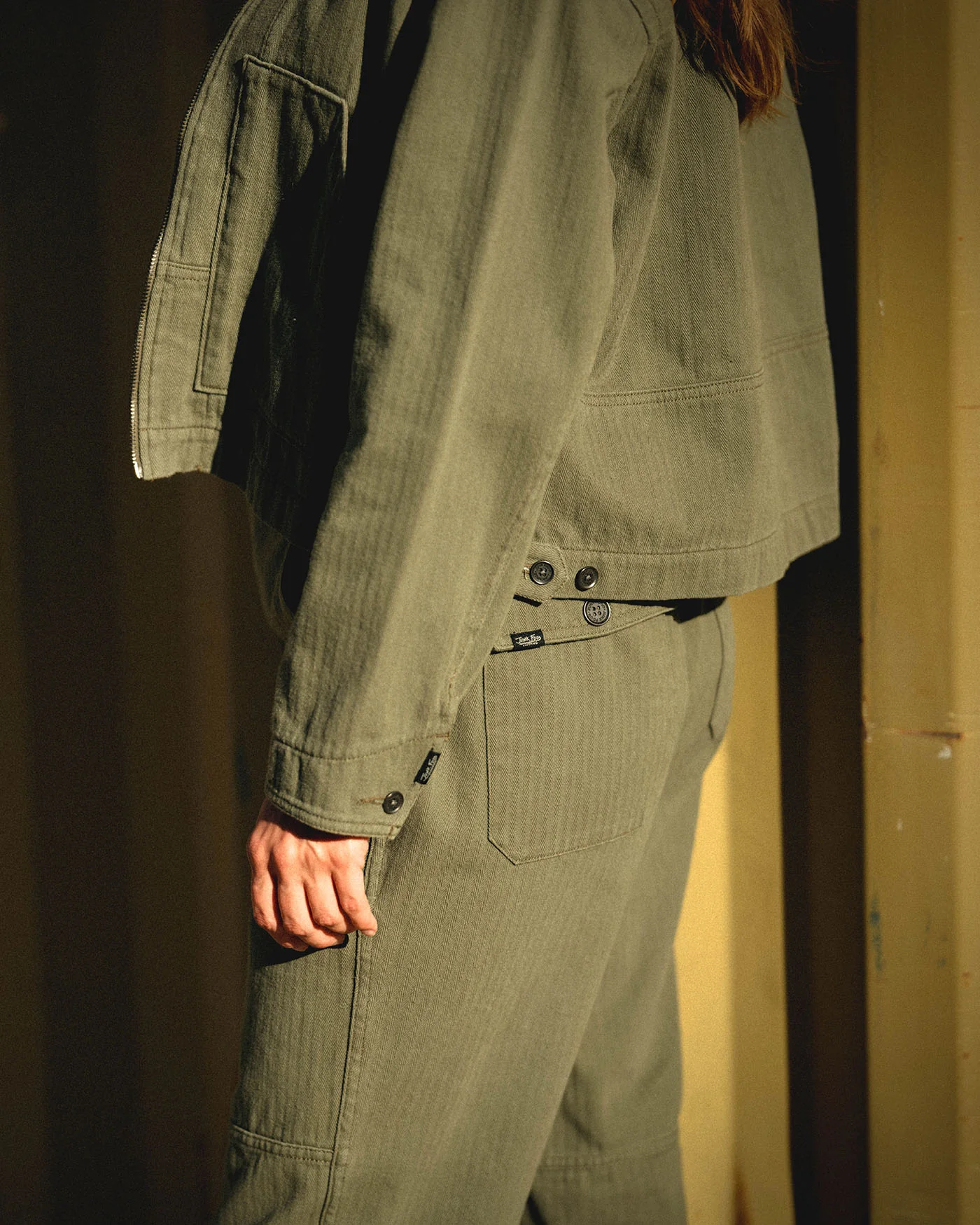 Unisex Utility Straight Twill Pant - Image 6