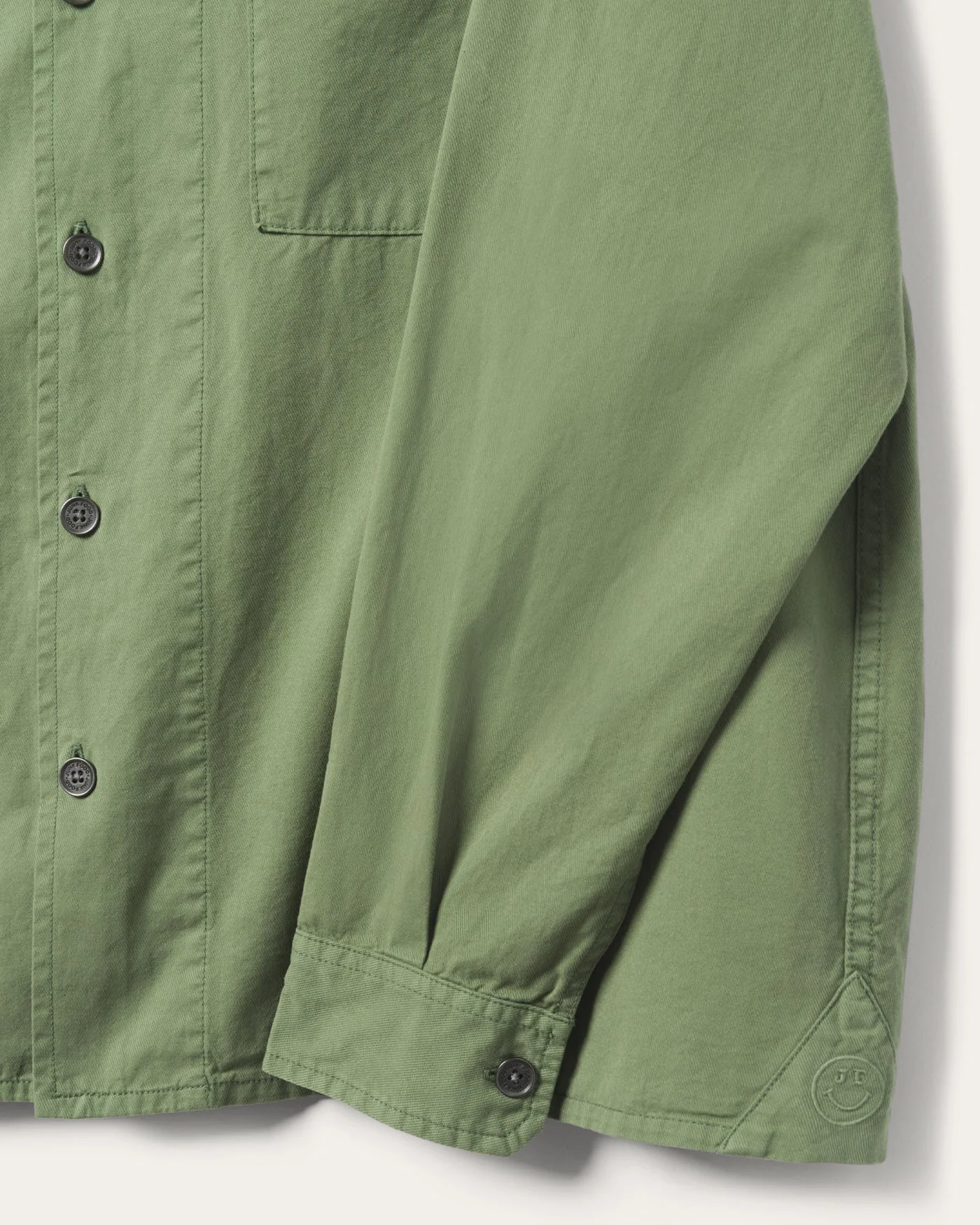 Unisex Washed Twill Work Shirt - Image 6