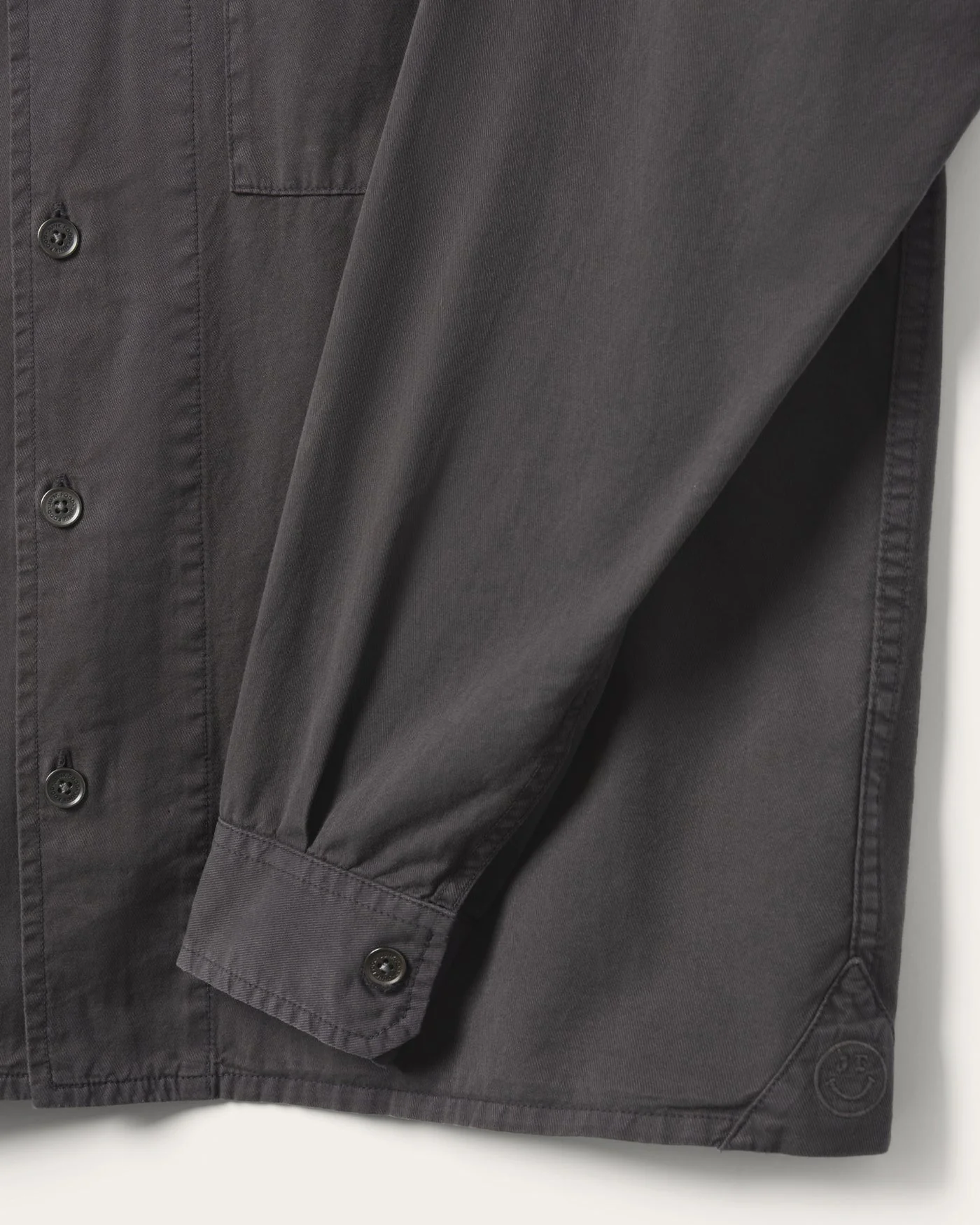 Unisex Washed Twill Work Shirt - Image 7