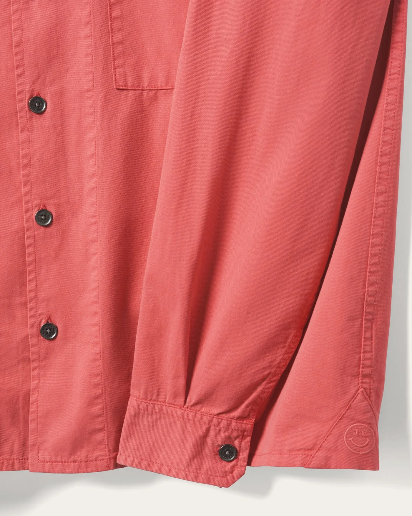 Unisex Washed Twill Work Shirt - Image 6