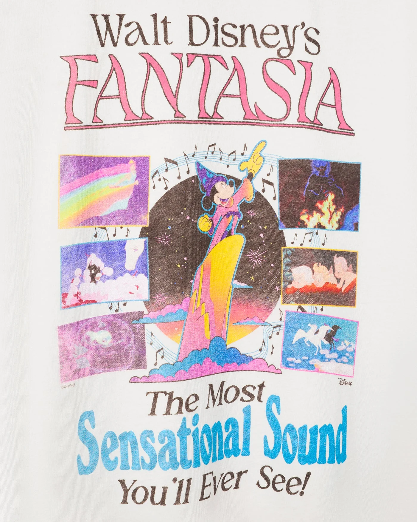 Walt Disney's Fantasia Vintage Tee - Image 4