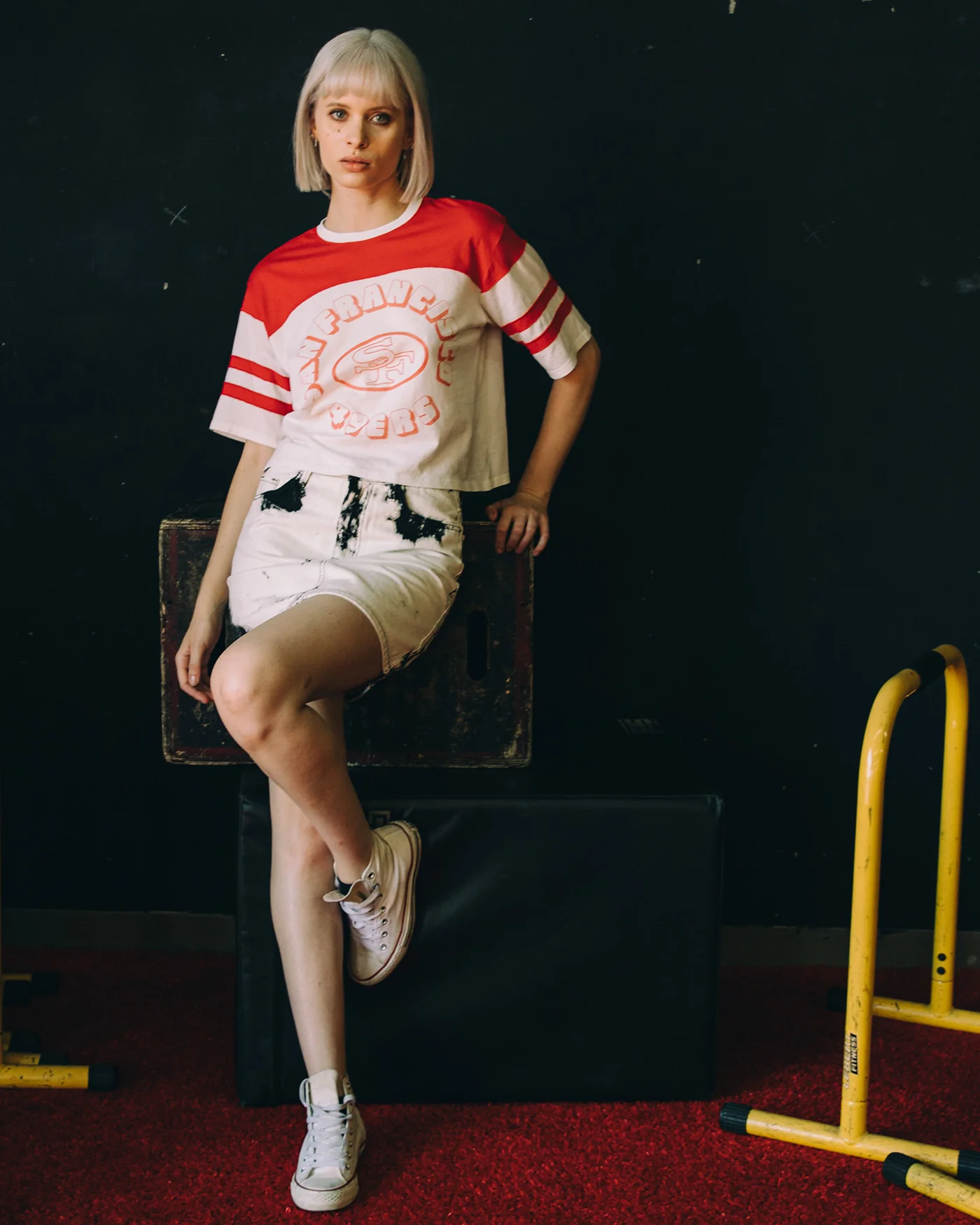 Womens 49ers Hail Mary Tee - Image 2