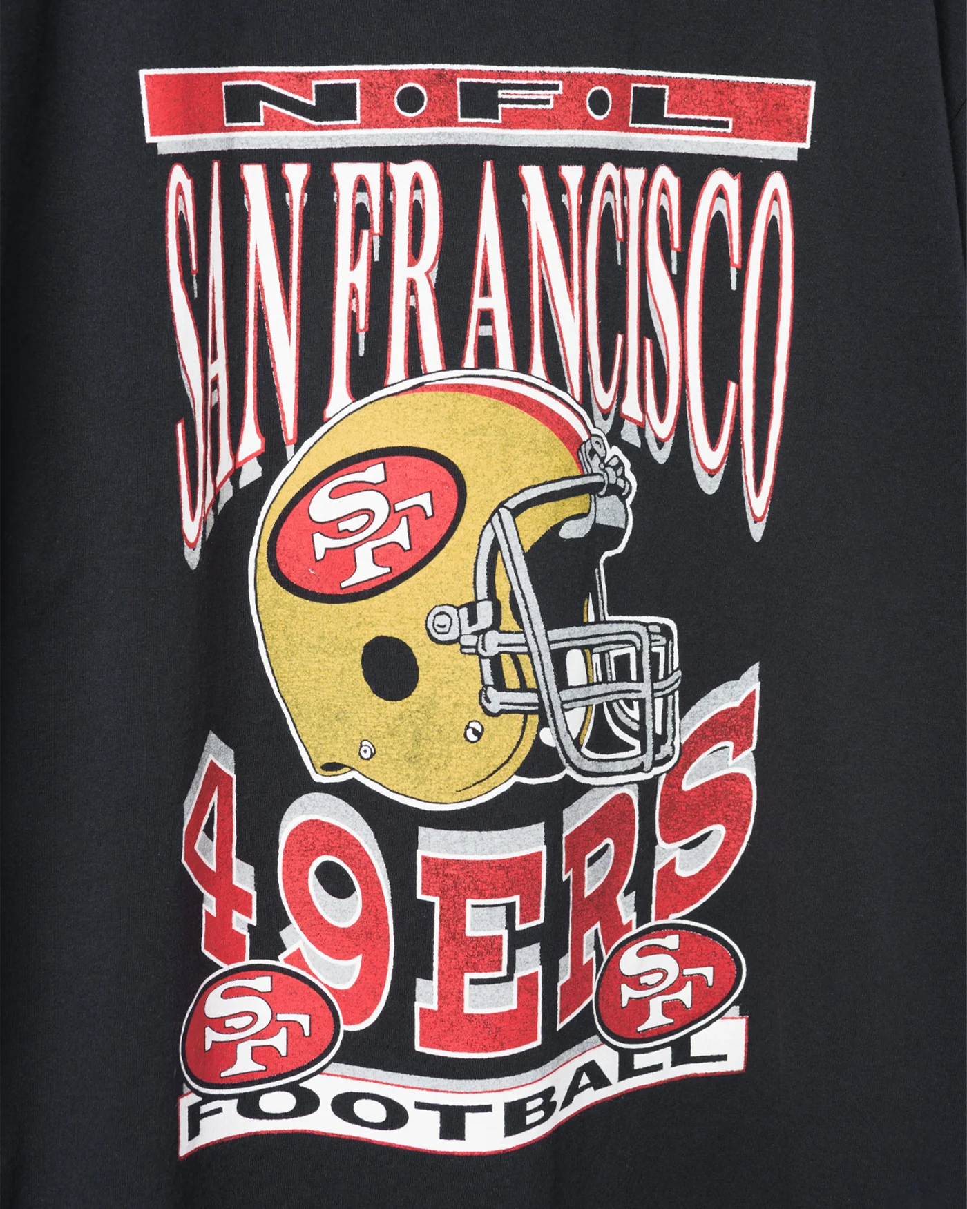 Women's San Francisco 49ers Helmet Oversized Tee Dress - Image 5