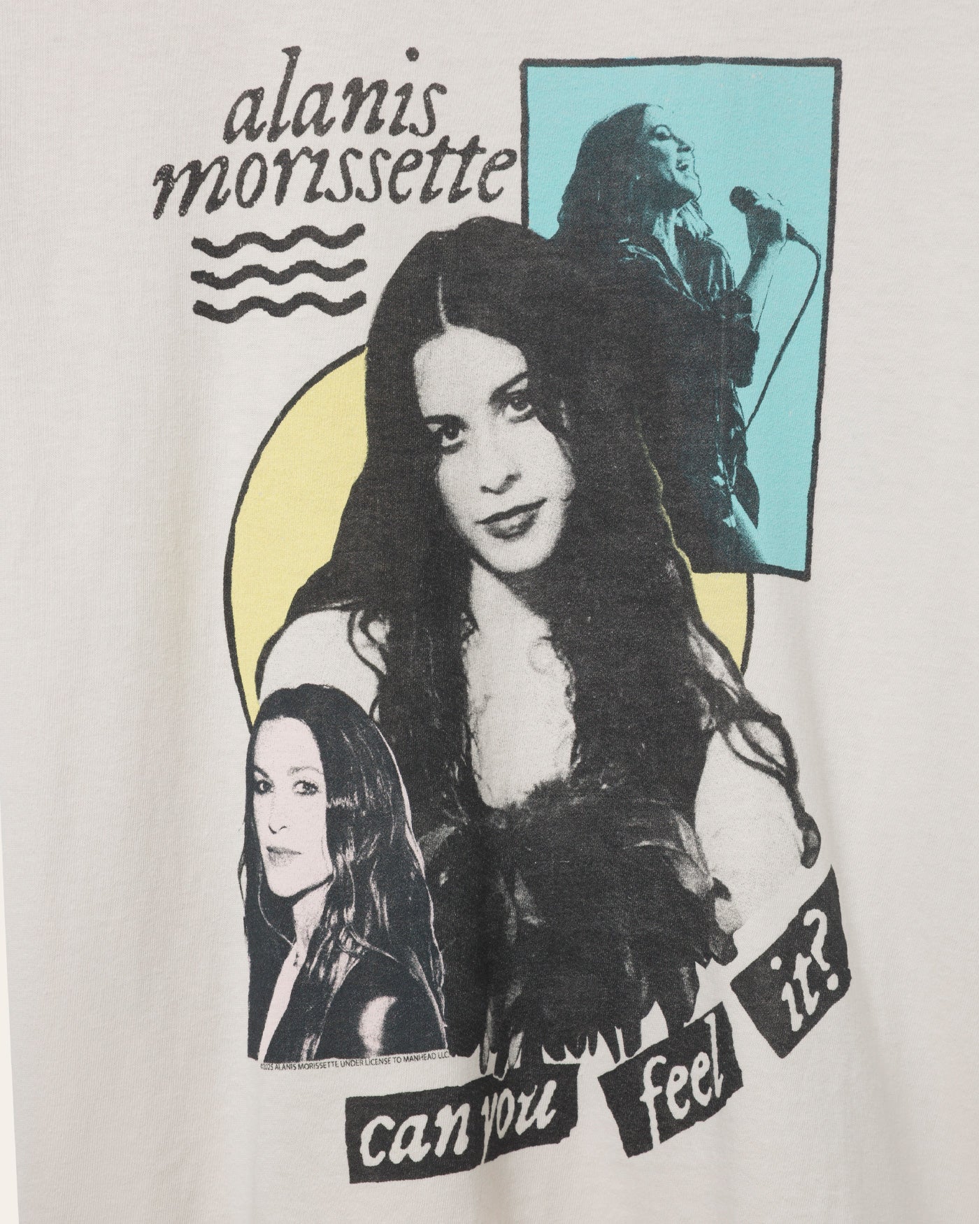 Women's Alanis Morissette Can You Feel It Vintage Tee - Image 4
