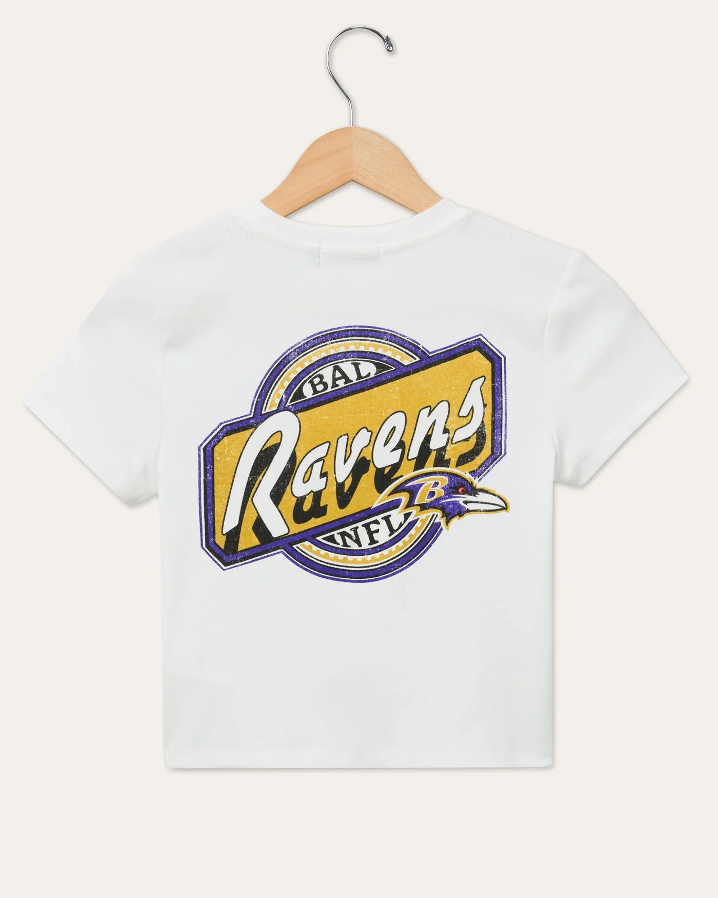 Women's Baltimore Ravens Cheers Baby Tee - Image 2