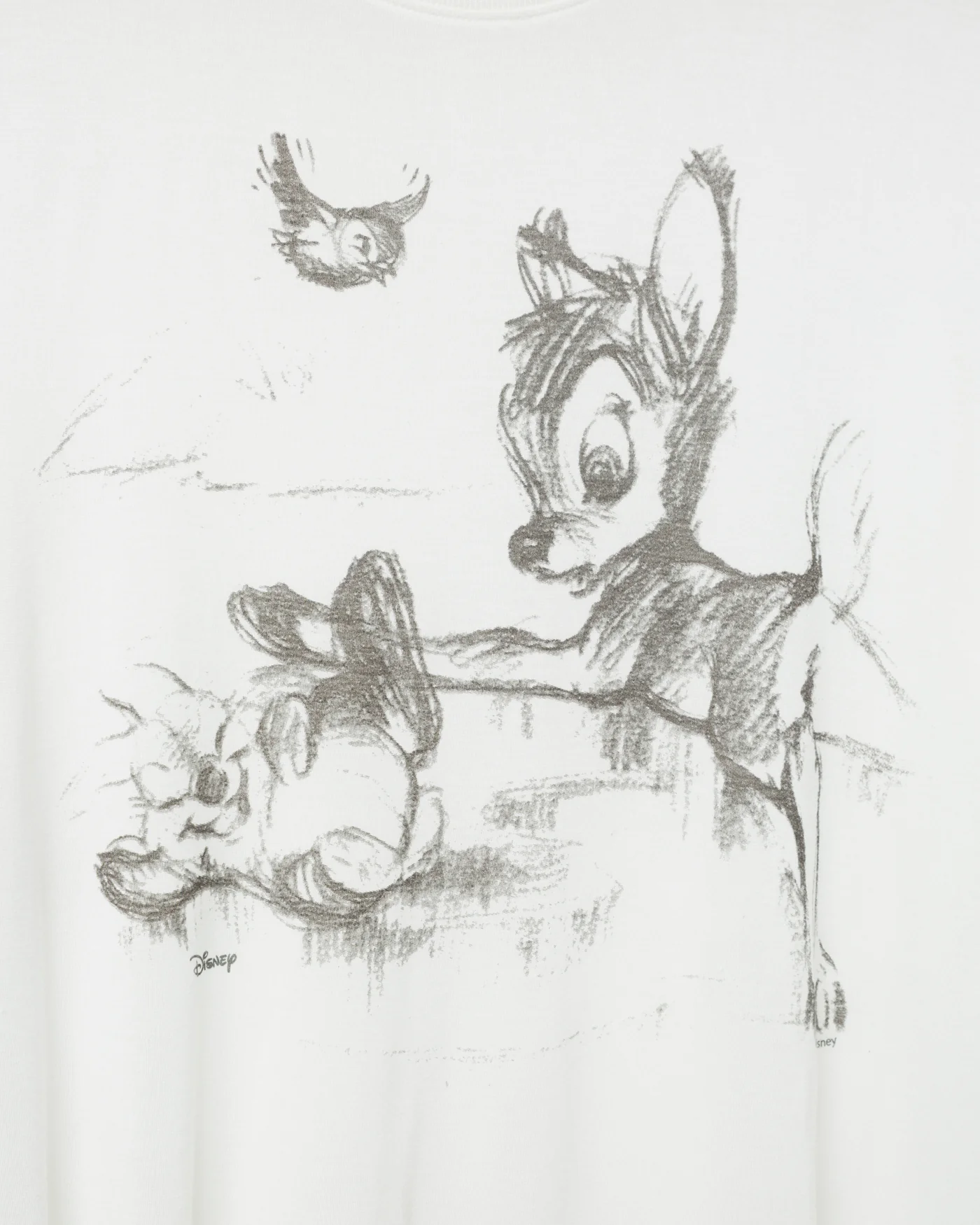 Women's Bambi Sketch Vintage Tissue Tee - Image 5