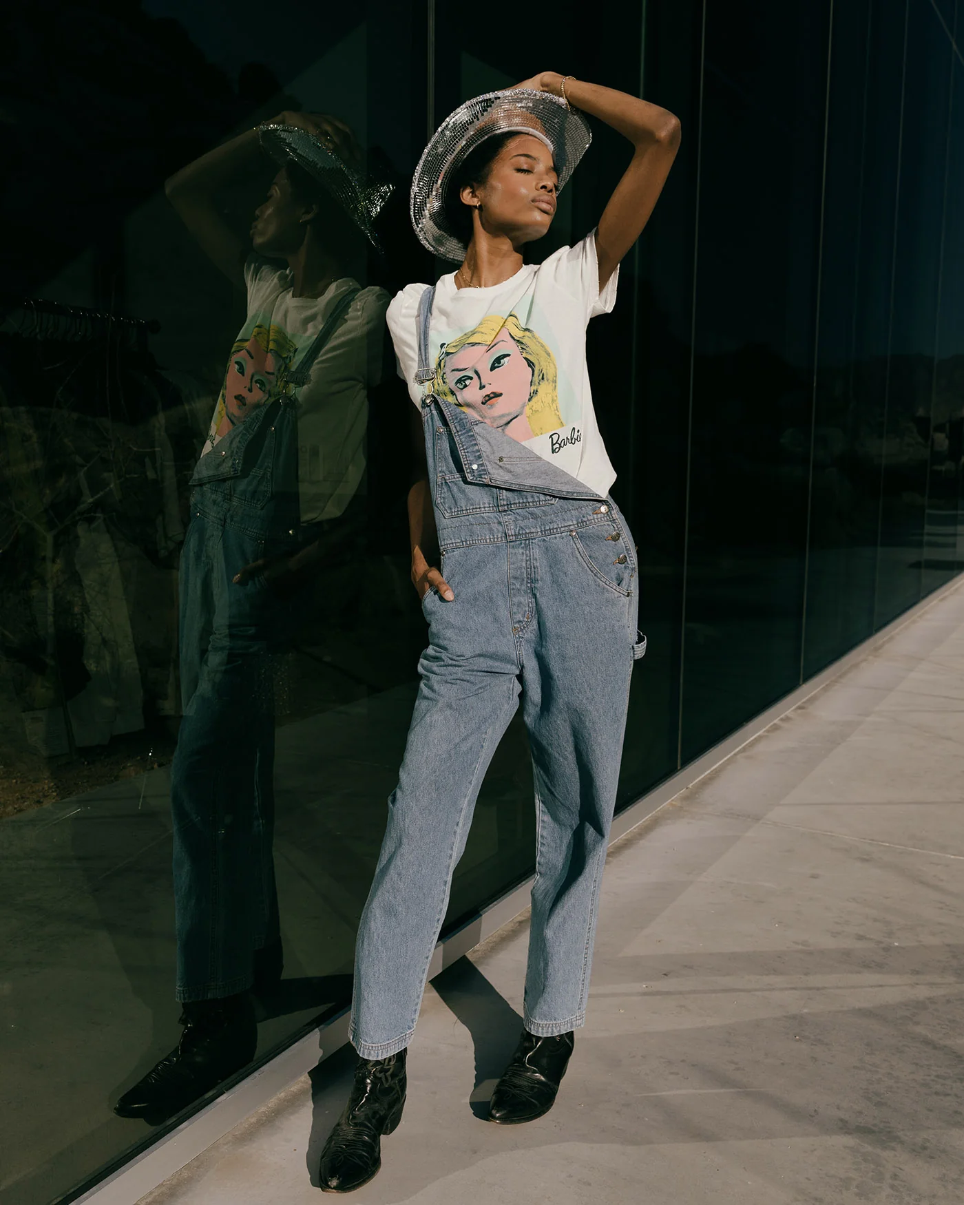 Womens Barbie Vintage Tee - Image 3