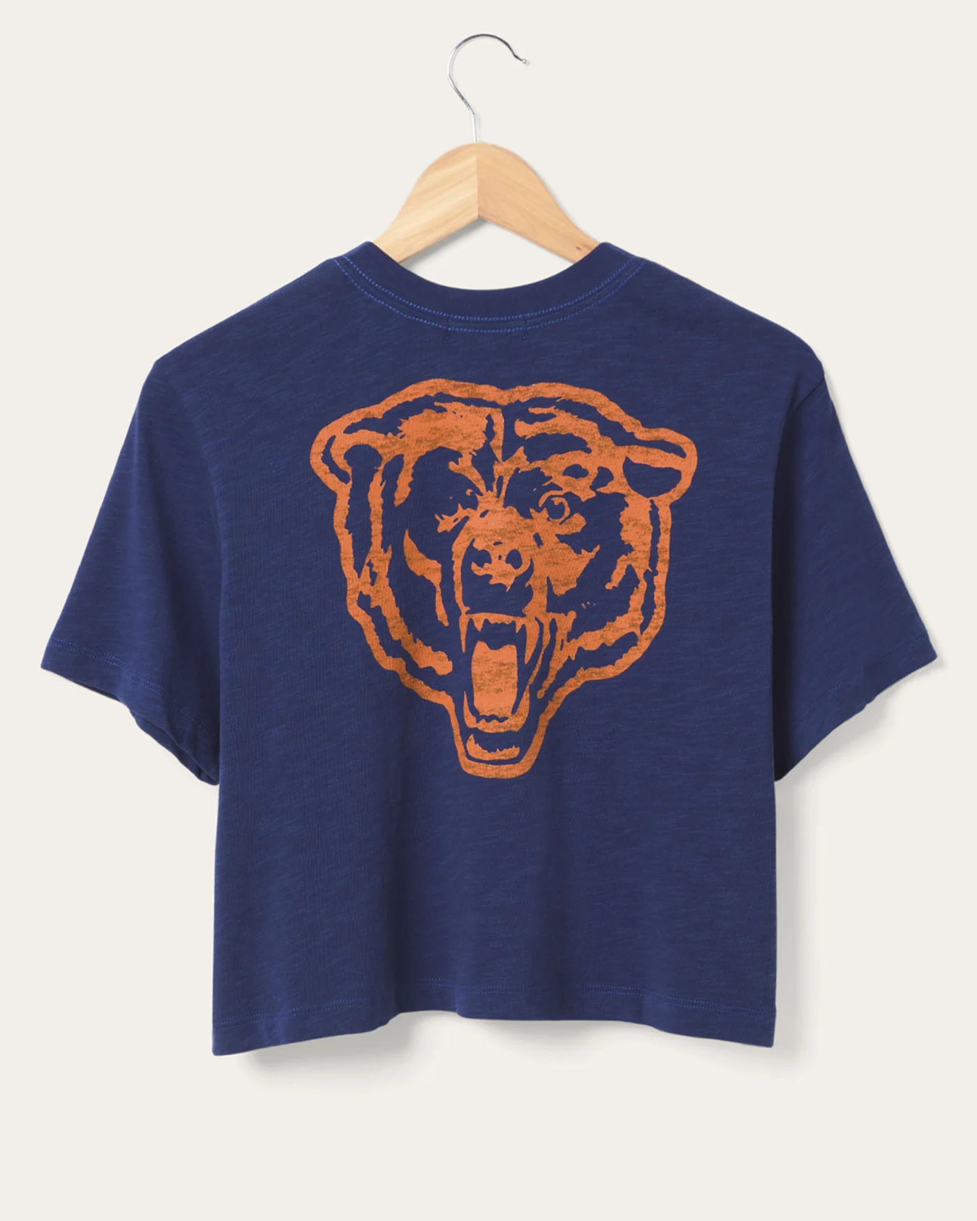Women's Bears Dual Threat Mock Neck Crop Tee - Image 3