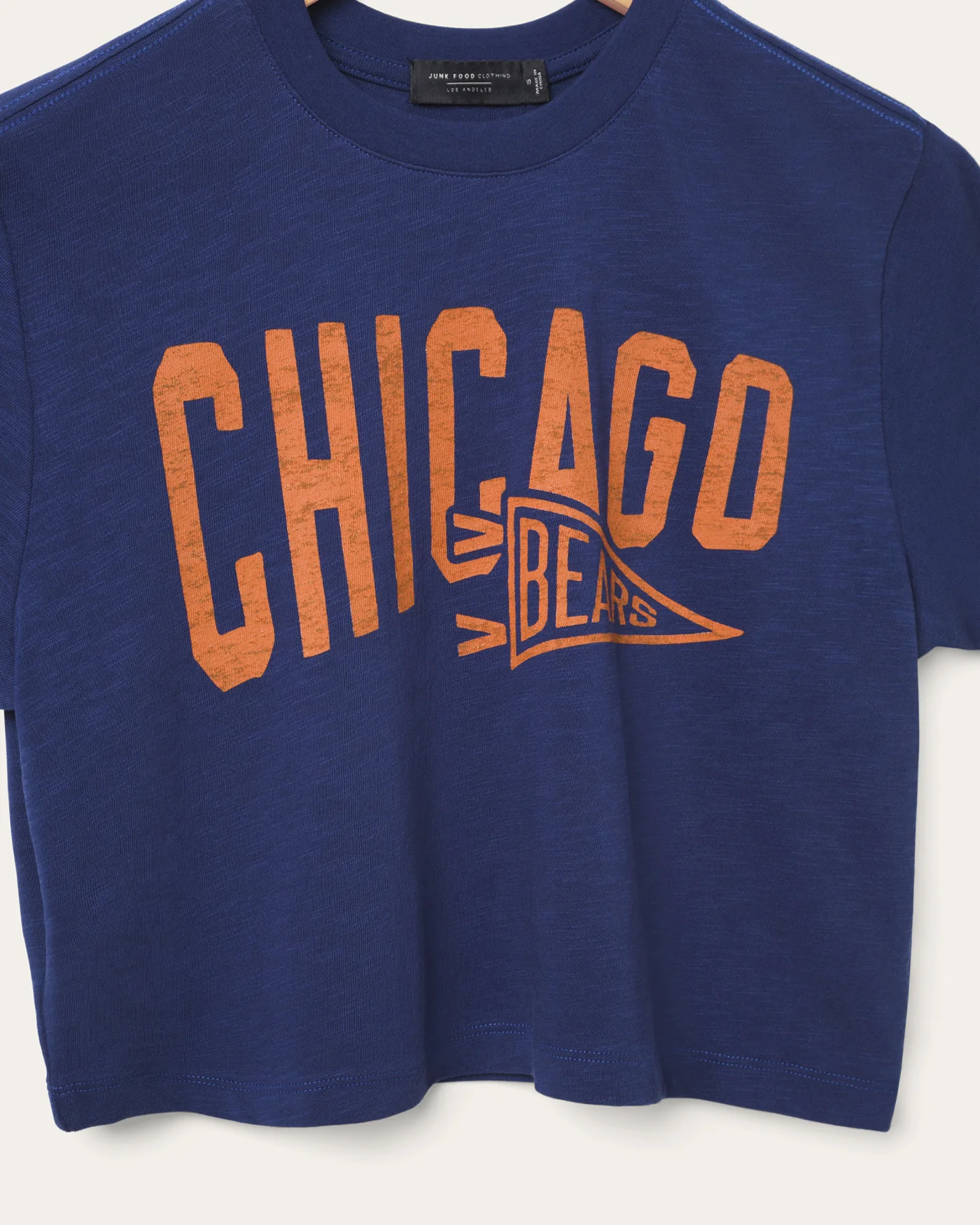 Women's Bears Dual Threat Mock Neck Crop Tee - Image 4