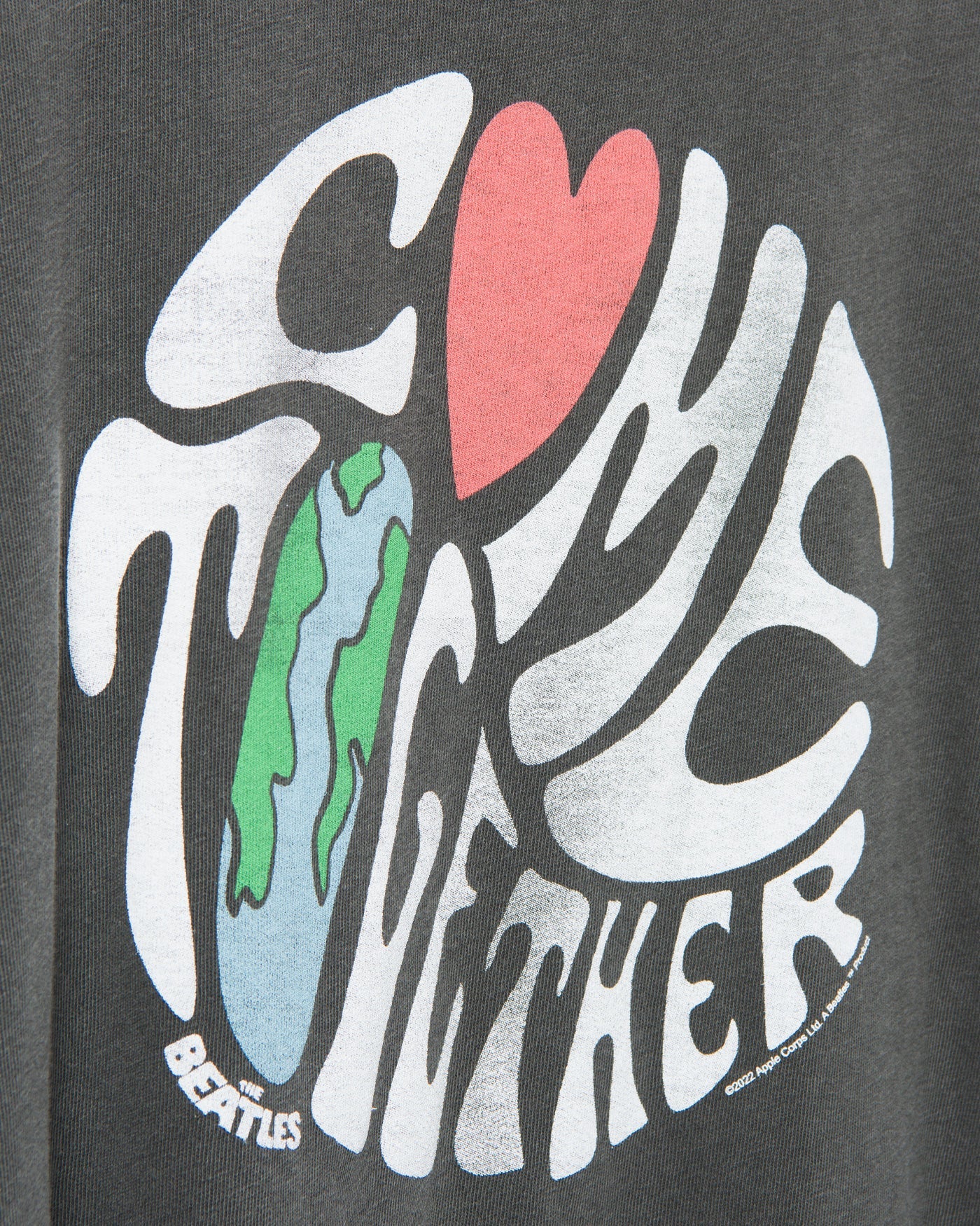 Women's The Beatles Come Together Vintage Destroy Tee - Image 4