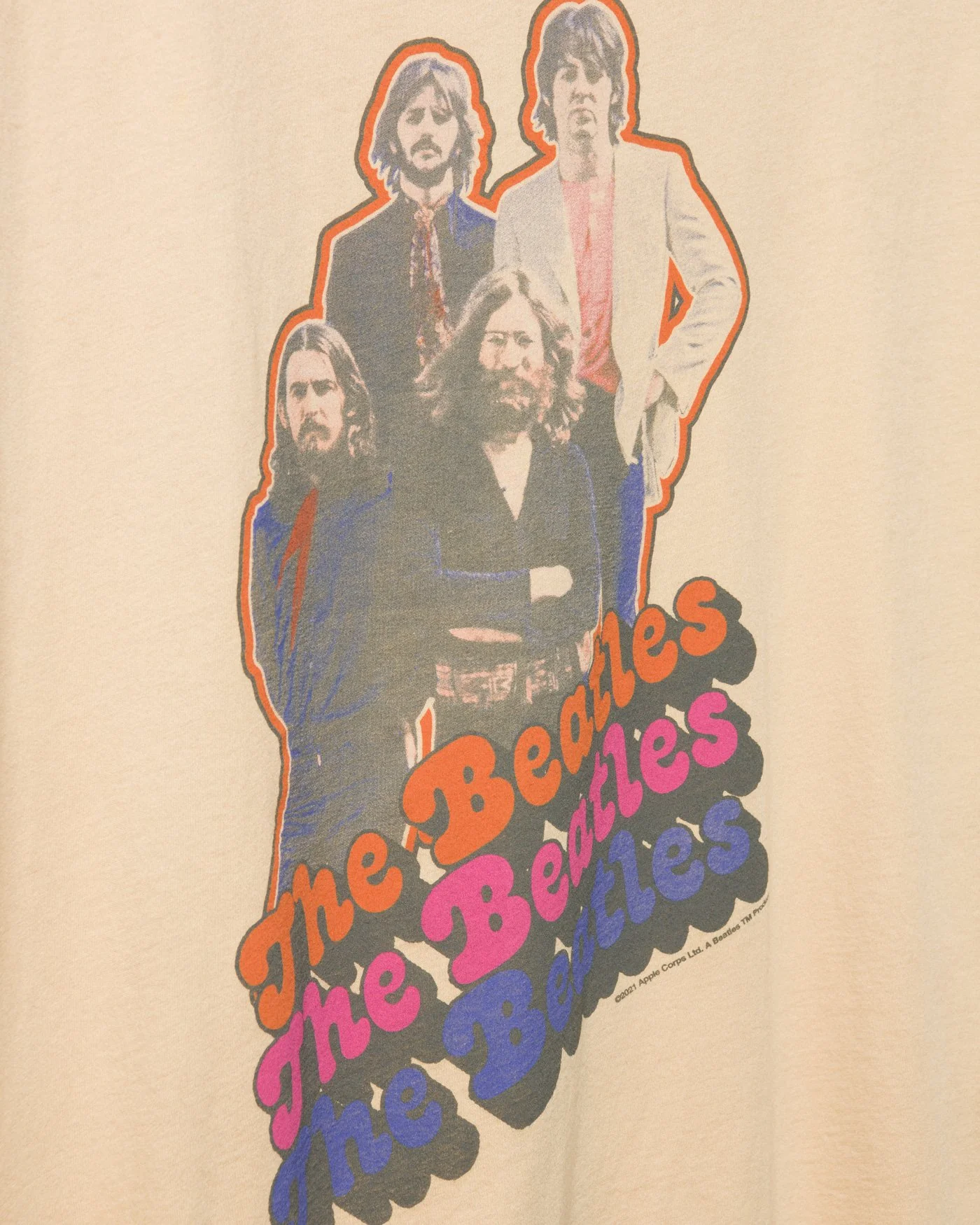 Women's The Beatles Group Pose Easy Tee - Image 4