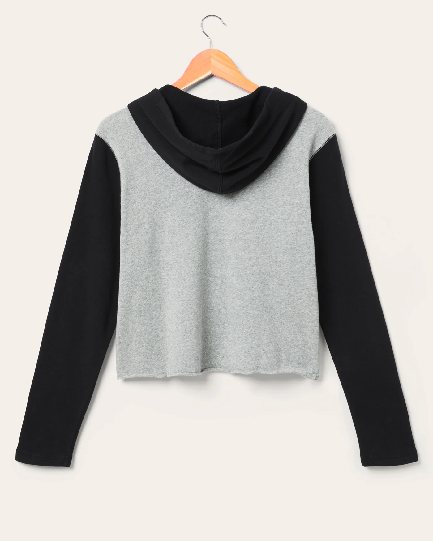 Women's Buffalo Bills Block Crop Hoodie - Image 2