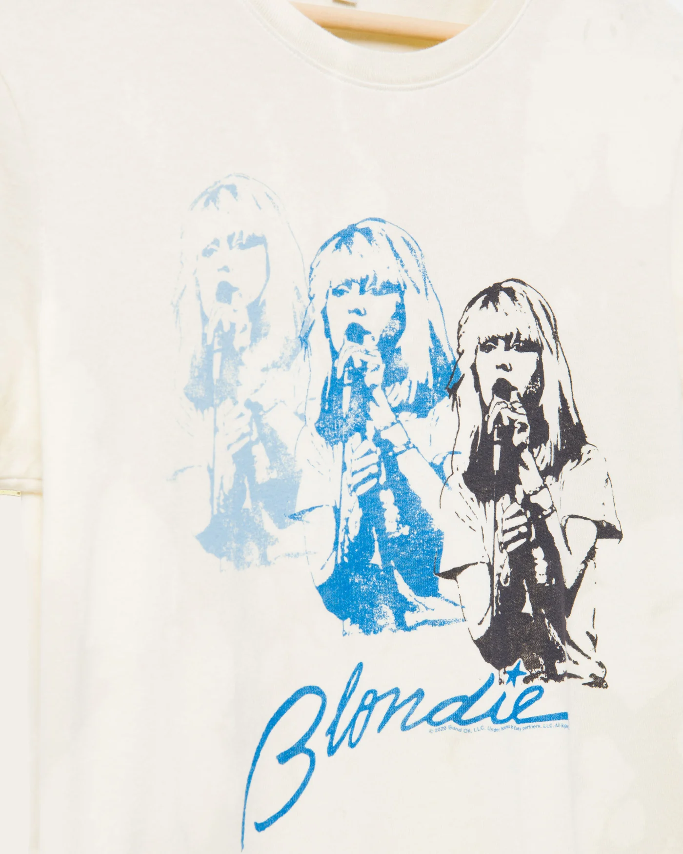 Women's Blondie Bleach Dye Vintage Tee - Image 4