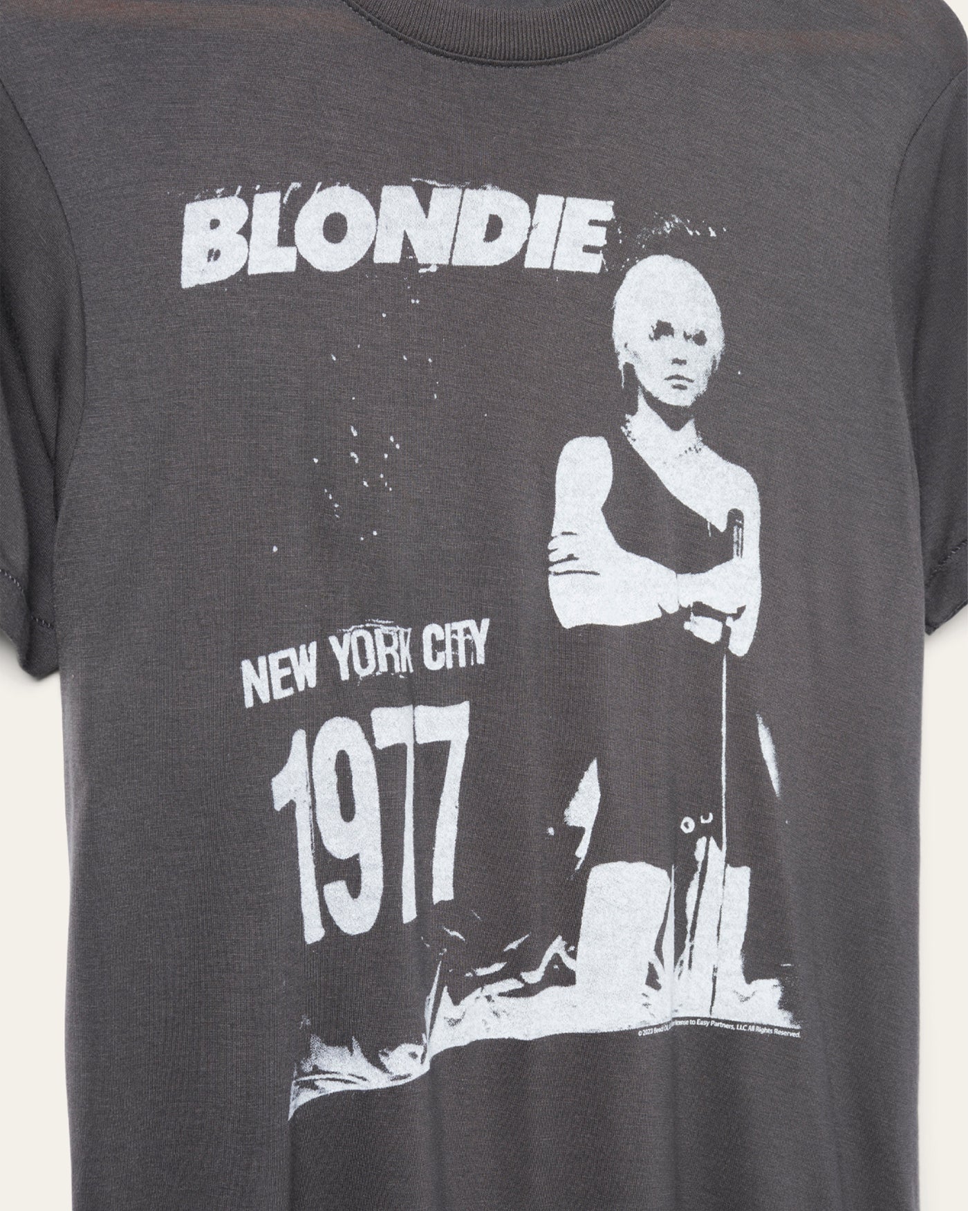 Women's Blondie 1977 Vintage Tissue Tee - Image 5