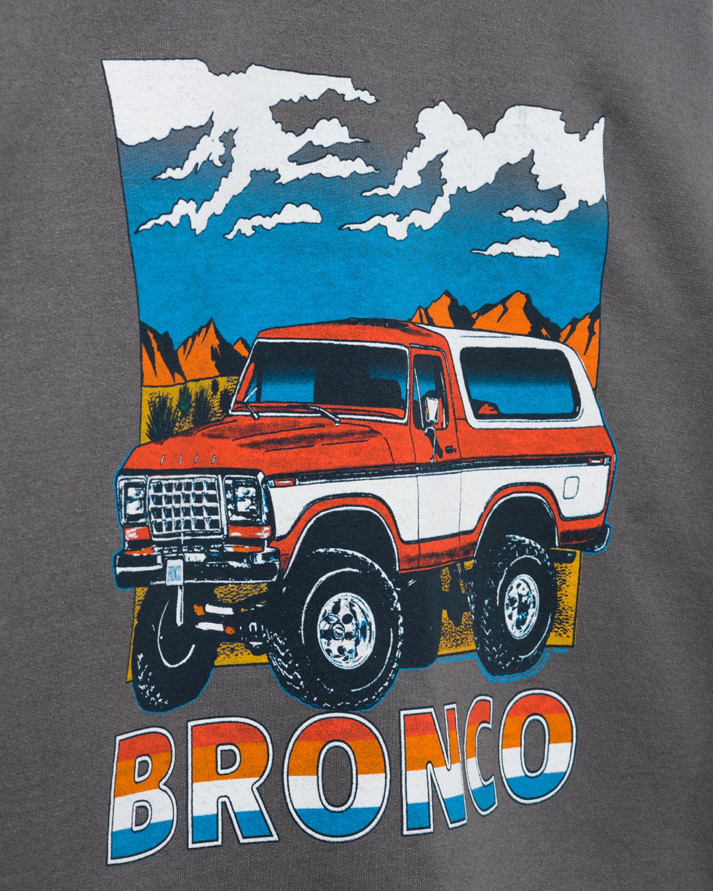 Women's Bronco Cropped Flea Market Fleece - Image 5