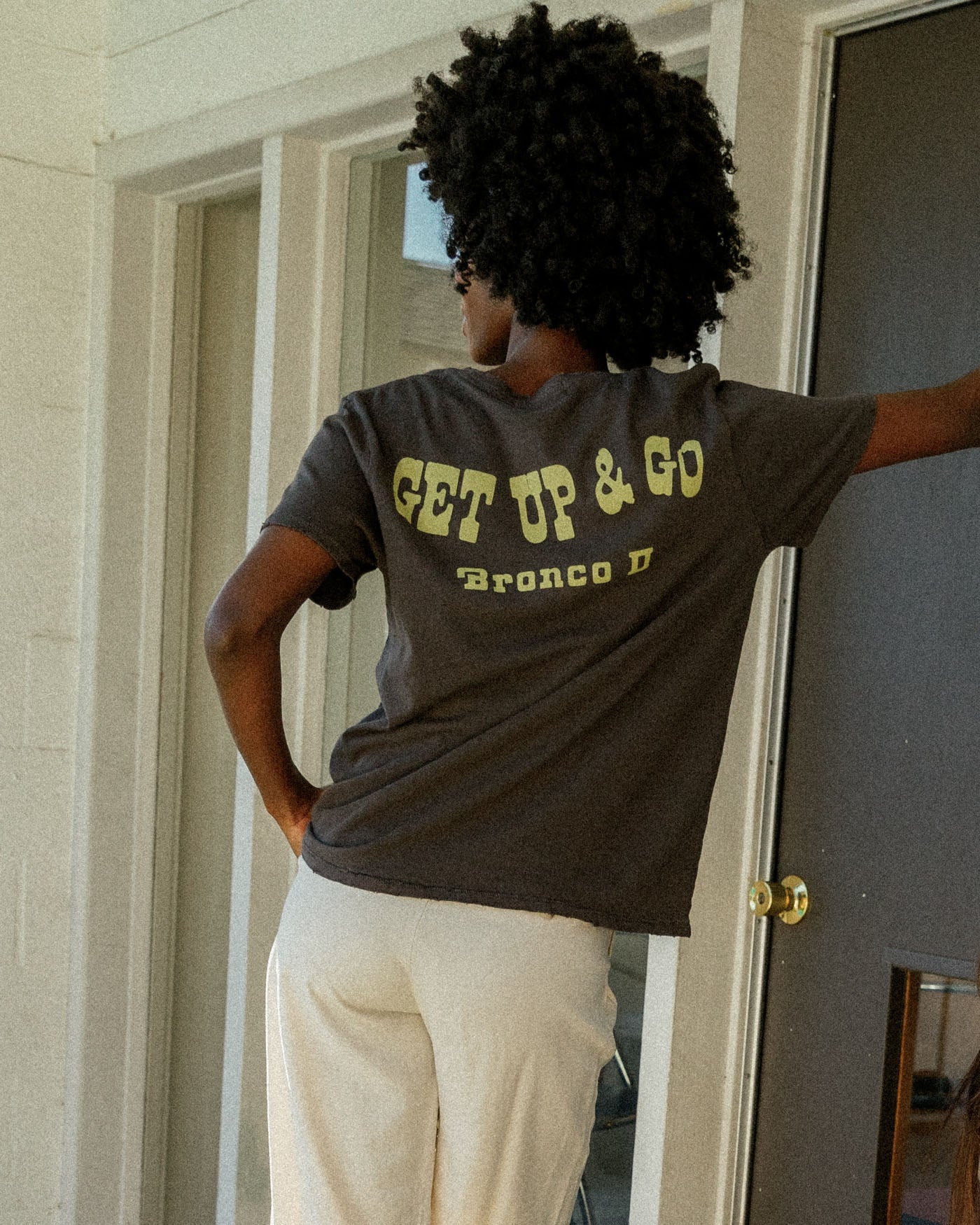 Women's Bronco Get Up and Go Vintage Tee - Image 3