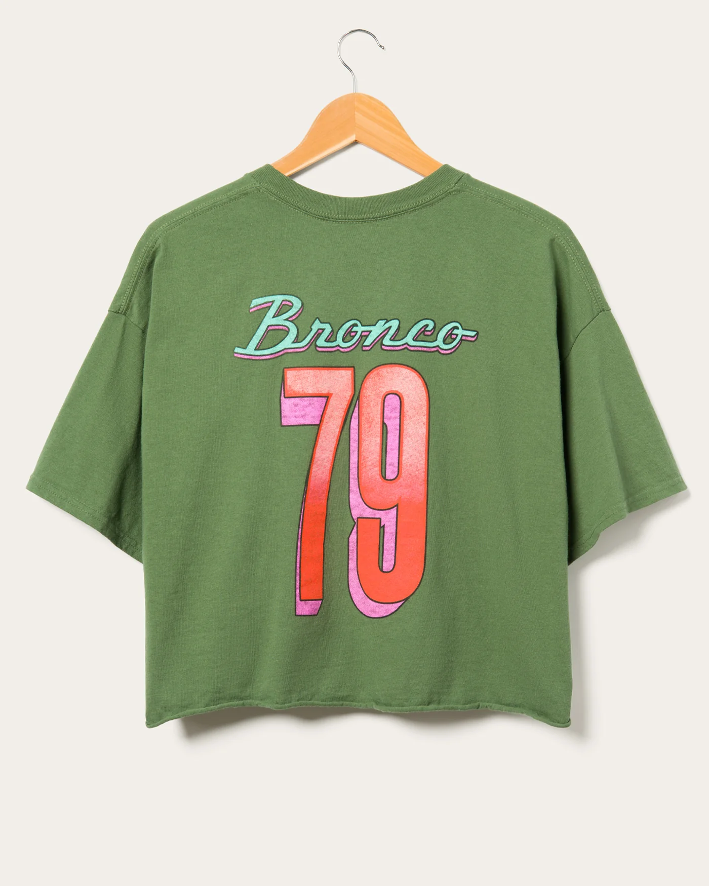Women's Bronco Off Road Ready Flea Market Crop Tee - Image 5
