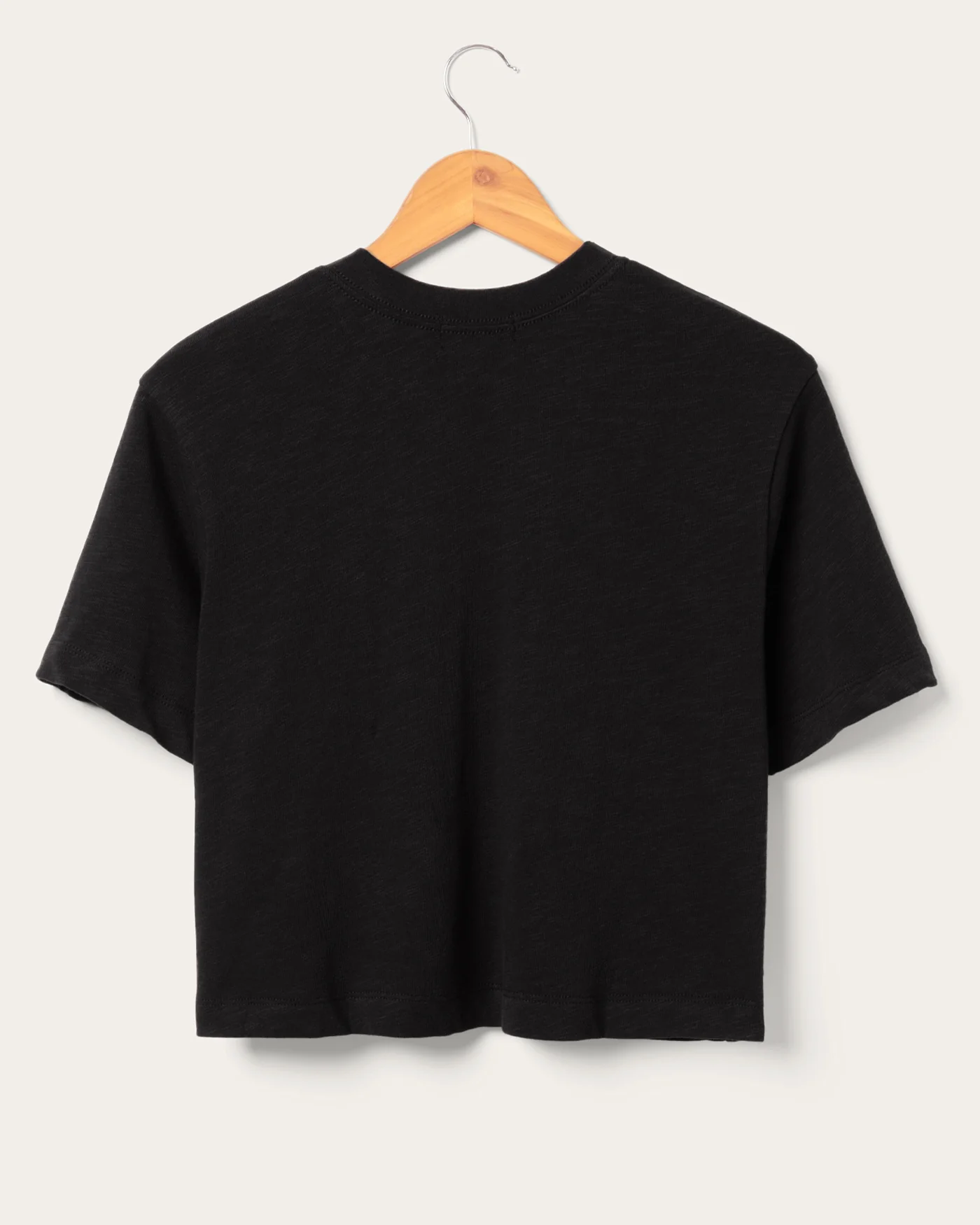 Women's Denver Broncos Blitz Mock Neck Crop Tee - Image 2