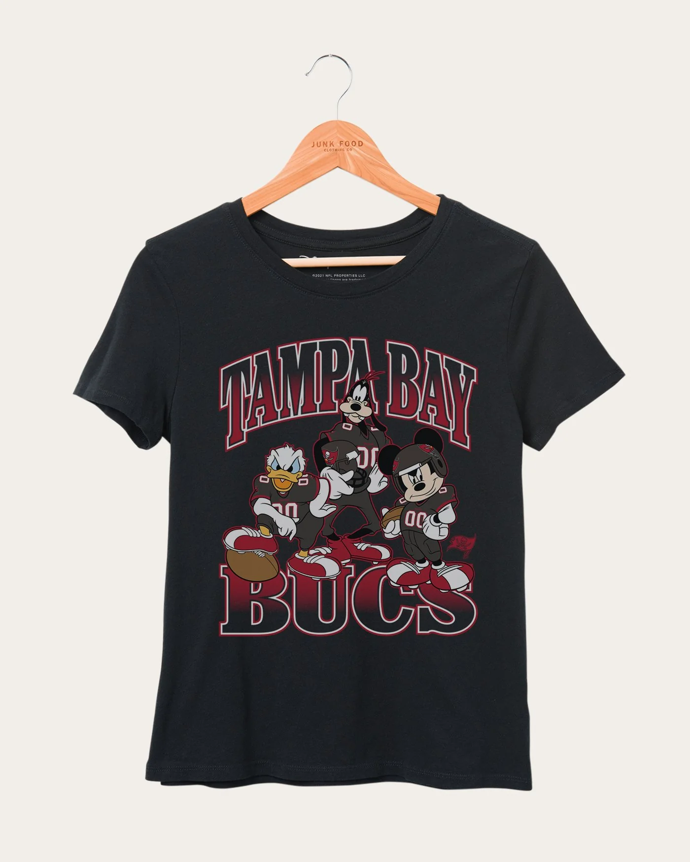 Women's Buccaneers Disney Huddle Up Tee - Image 3