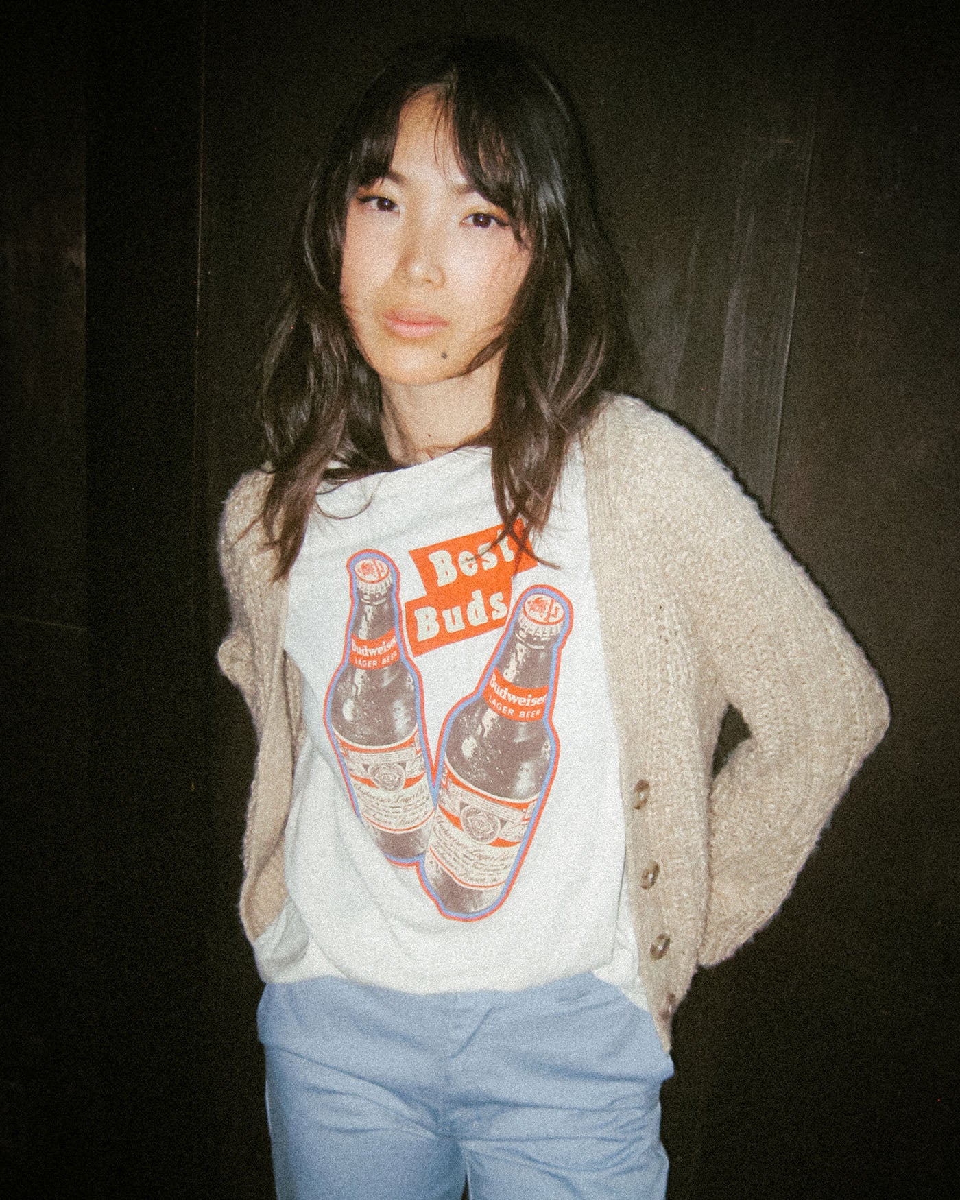 Women's Budweiser Best Buds Vintage Tee - Image 2