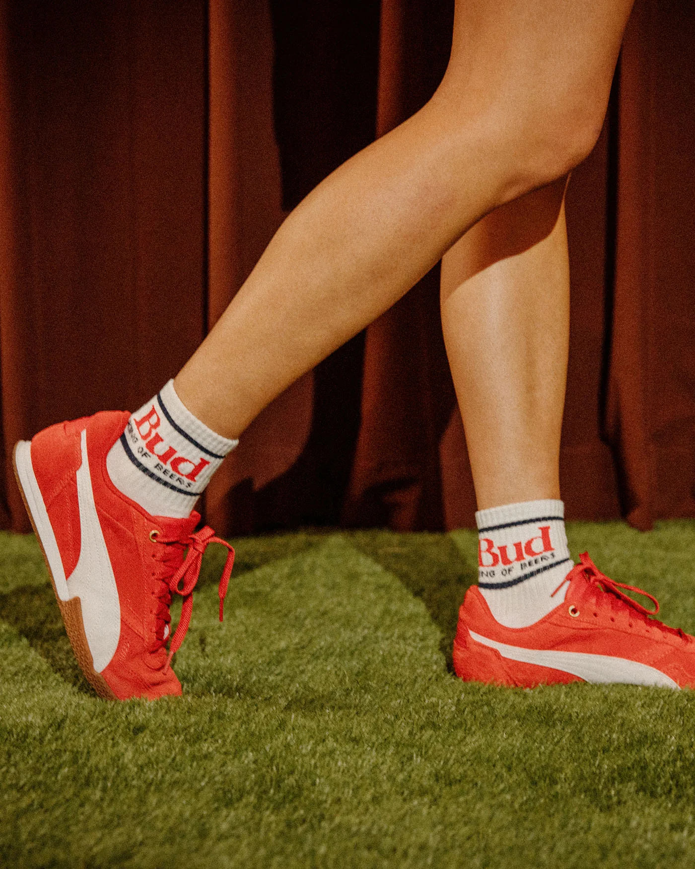 Budweiser King of Beer Ankle Socks - Image 2