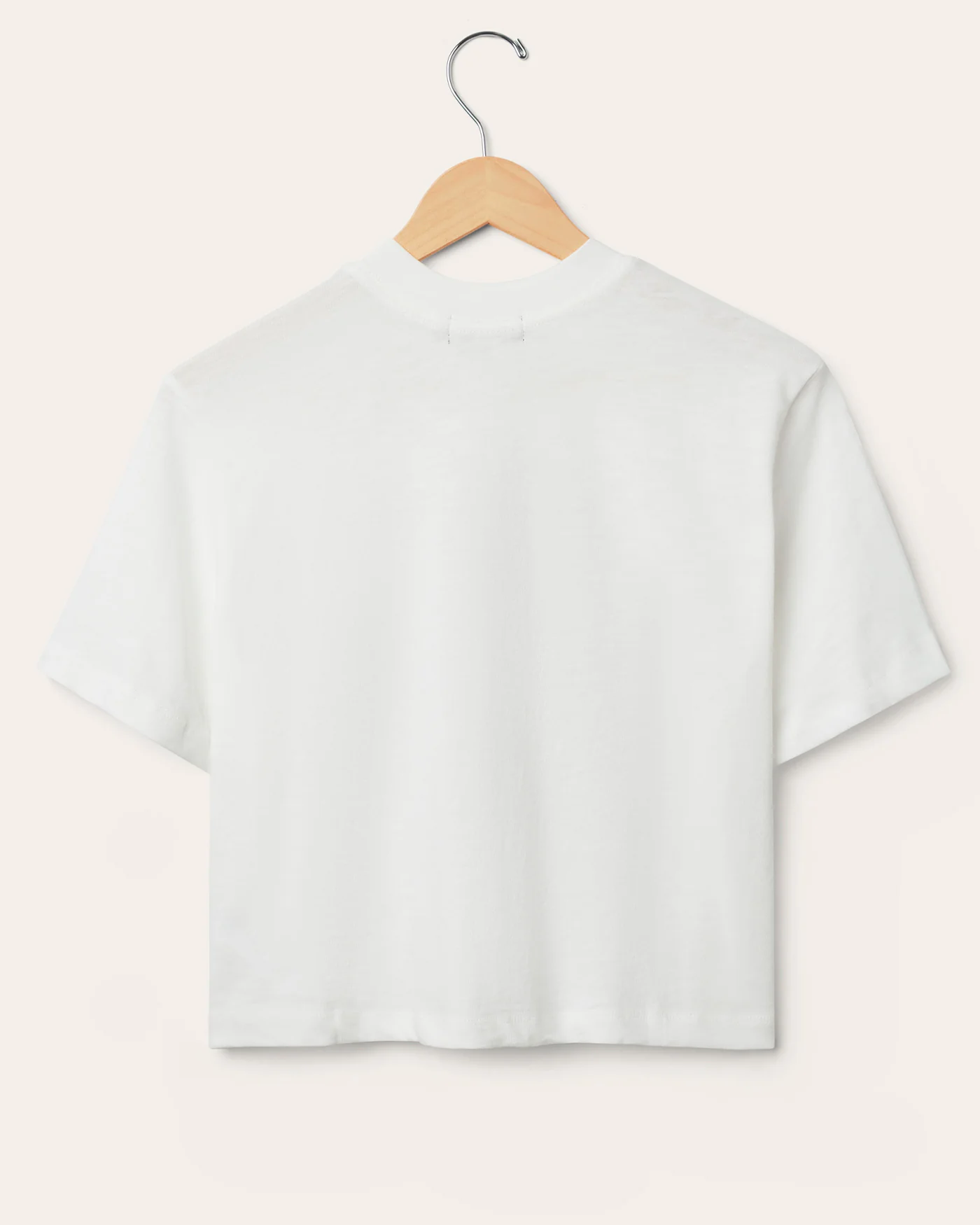 Women's Buffalo Bills Game Time Mock Neck Crop Tee - Image 4