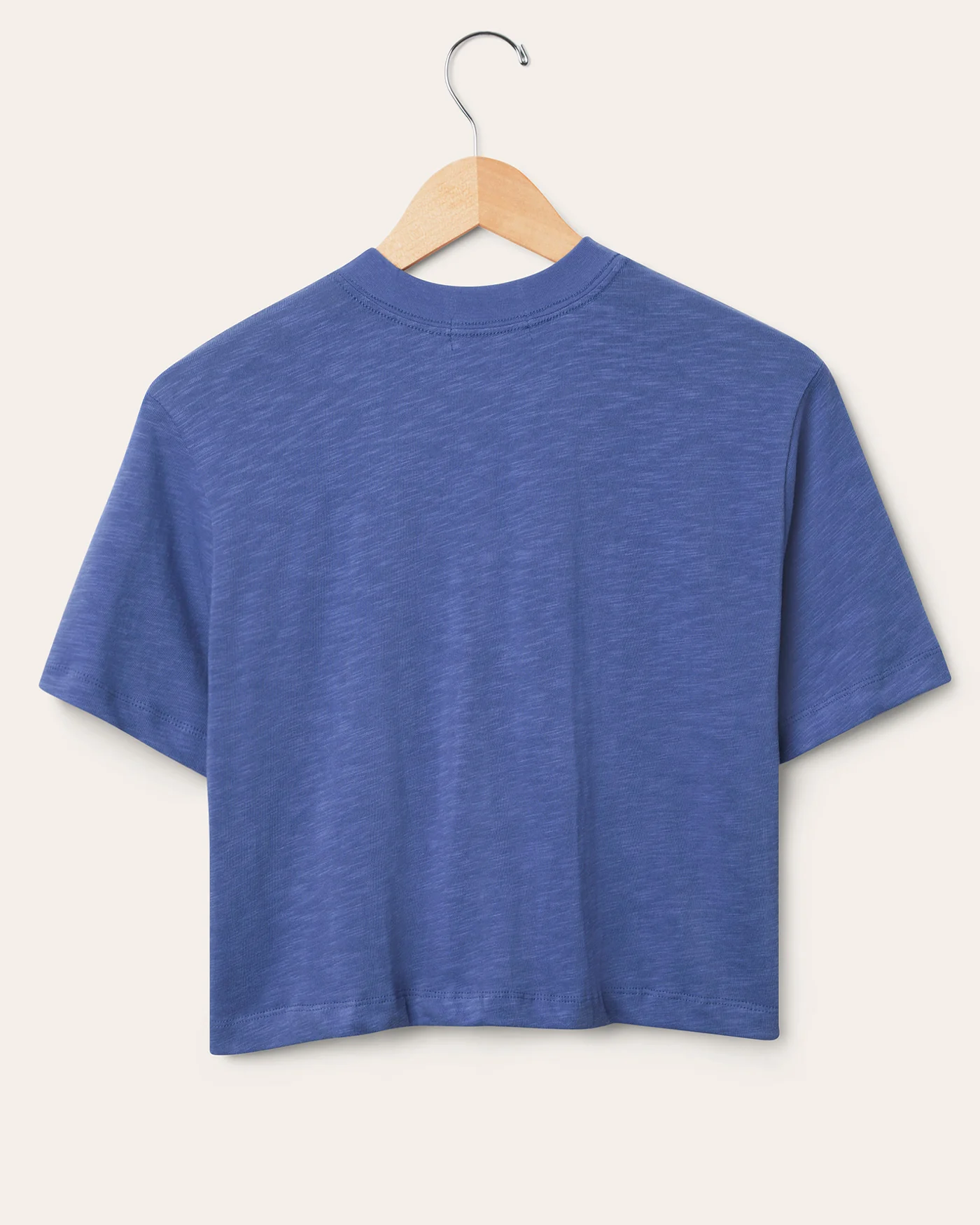 Women's Buffalo Bills Thrill Mock Neck Crop Tee - Image 2