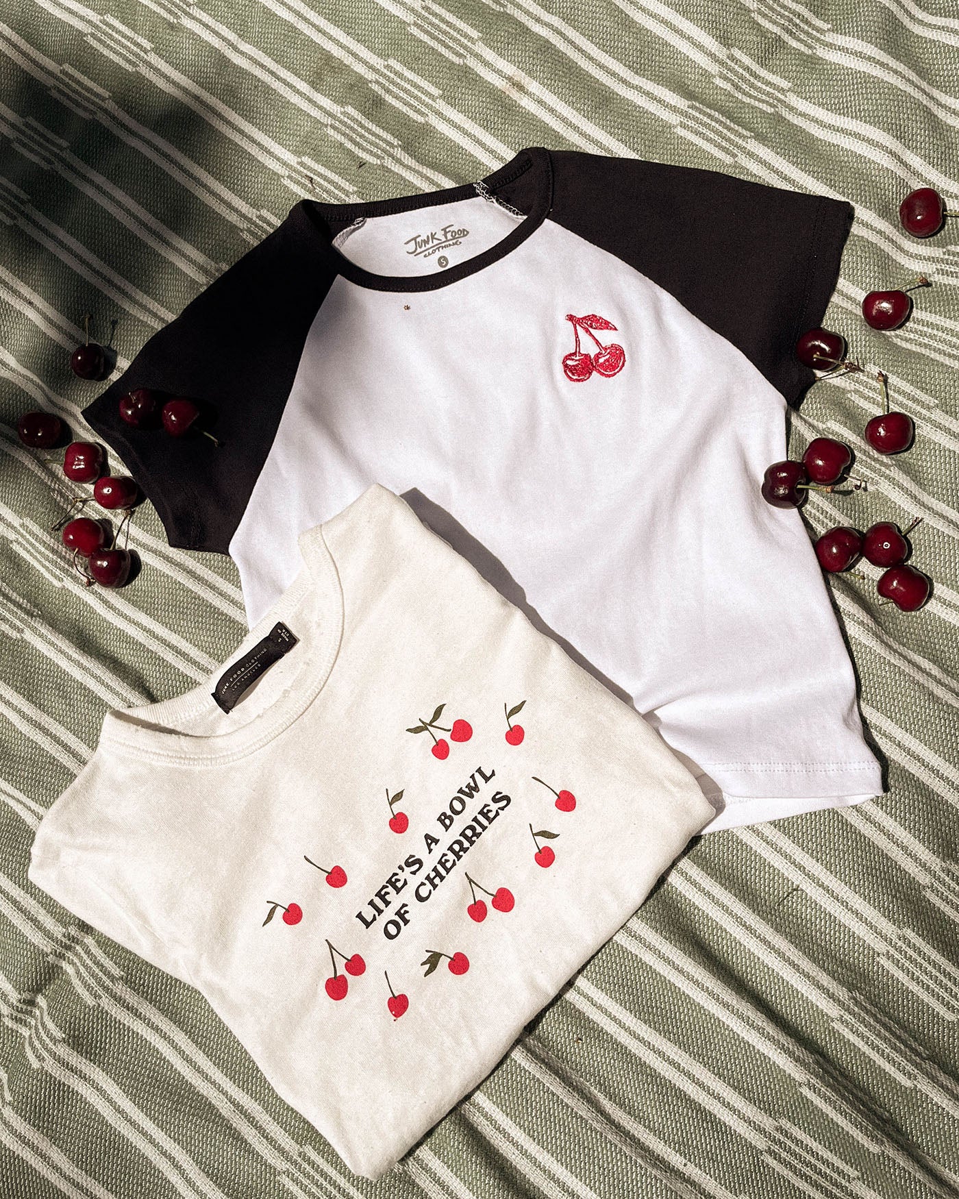 Women's Cherry Baby Raglan Tee - Image 3