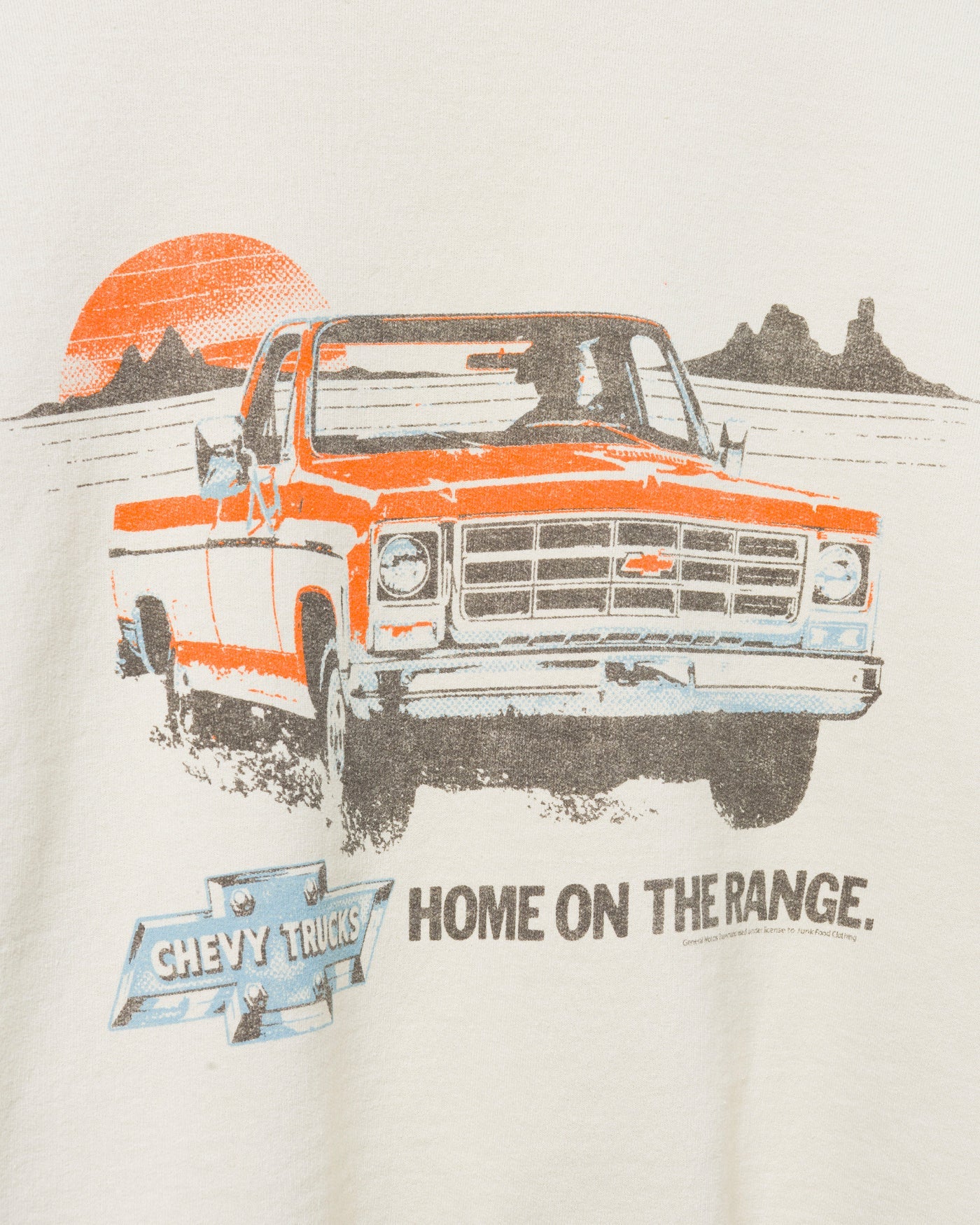Women's Chevy Trucks Home on the Range Cropped Flea Market Fleece - Image 5