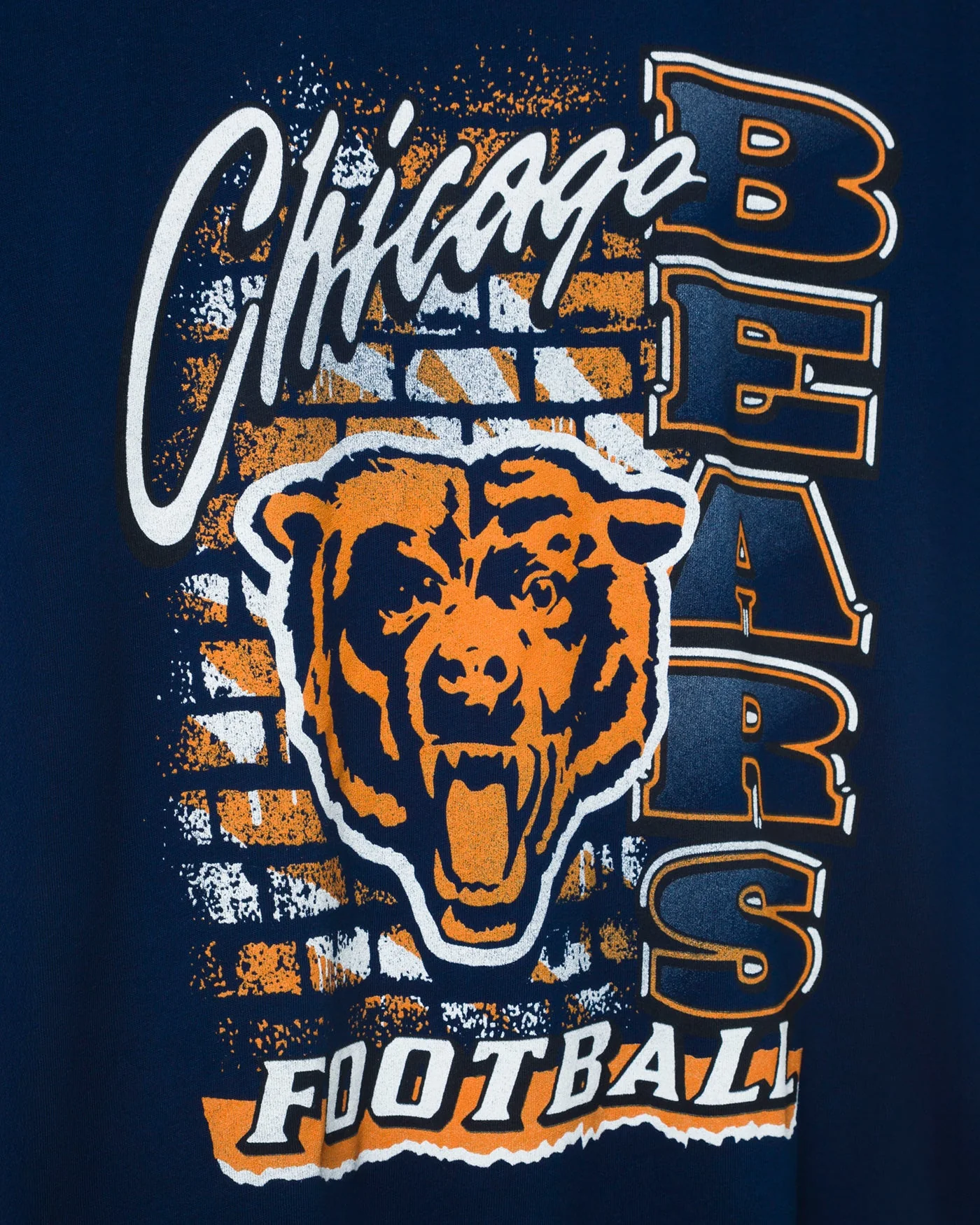 Women's Chicago Bears Brick Vintage Tee - Image 3
