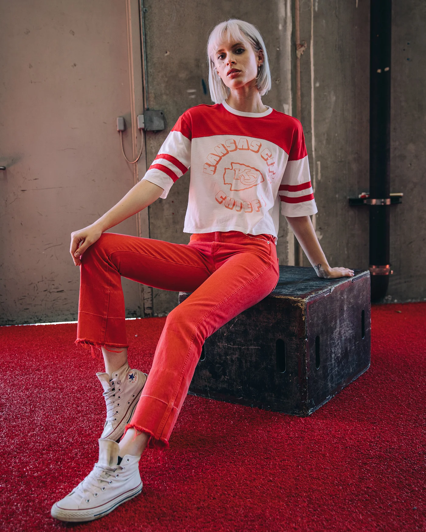 Womens Chiefs Hail Mary Tee - Image 2