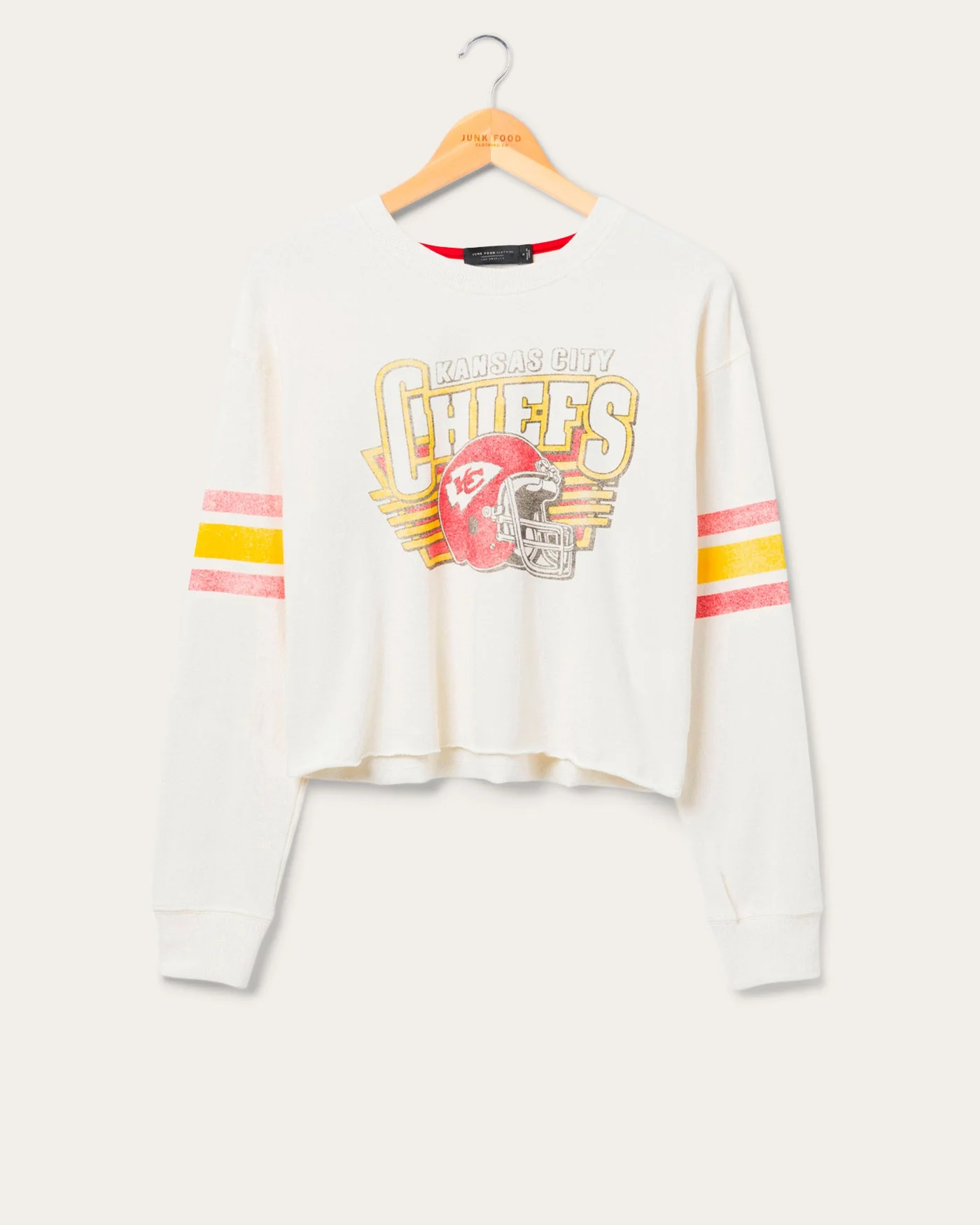 Women's Kansas City Chiefs Kickoff Crop Crew Fleece