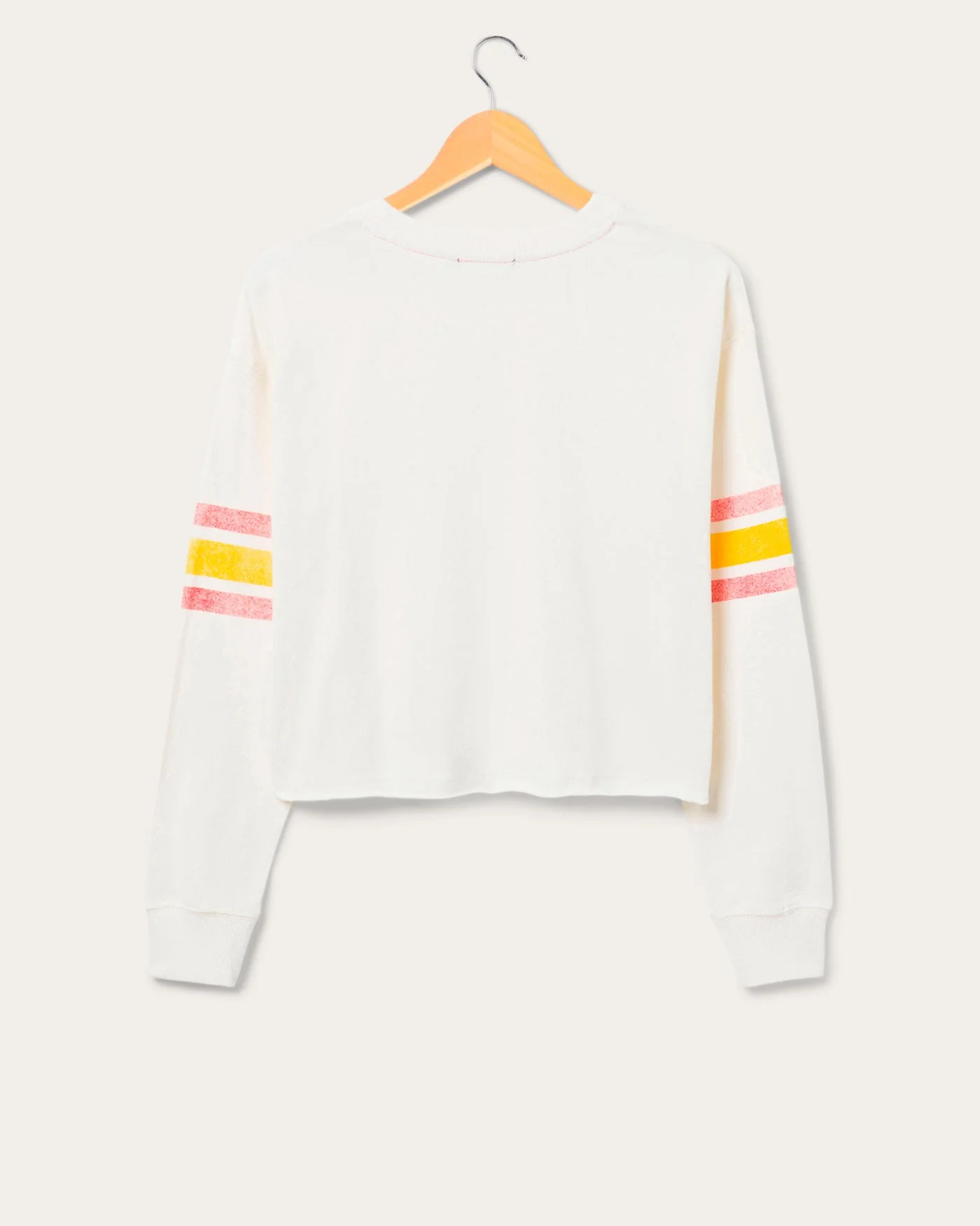 Women's Kansas City Chiefs Kickoff Crop Crew Fleece - Image 2
