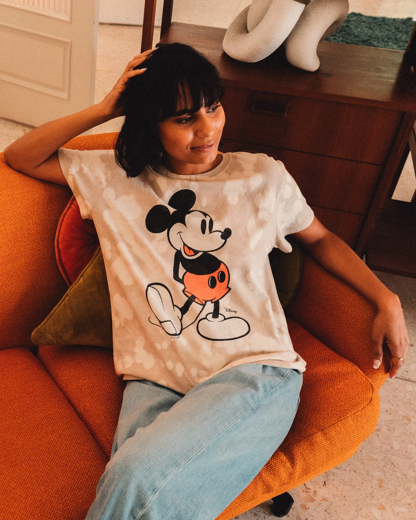 Women's Classic Mickey Vintage Tee - Image 2