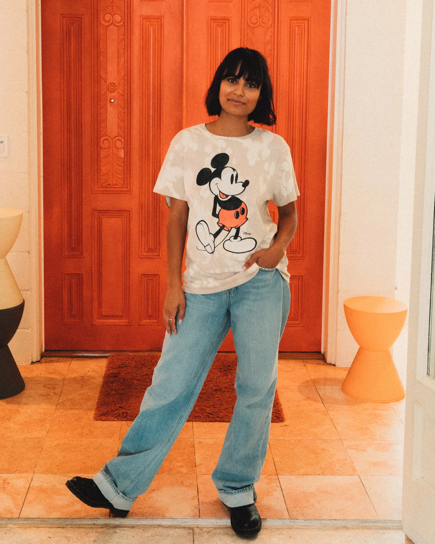 Women's Classic Mickey Vintage Tee - Image 5