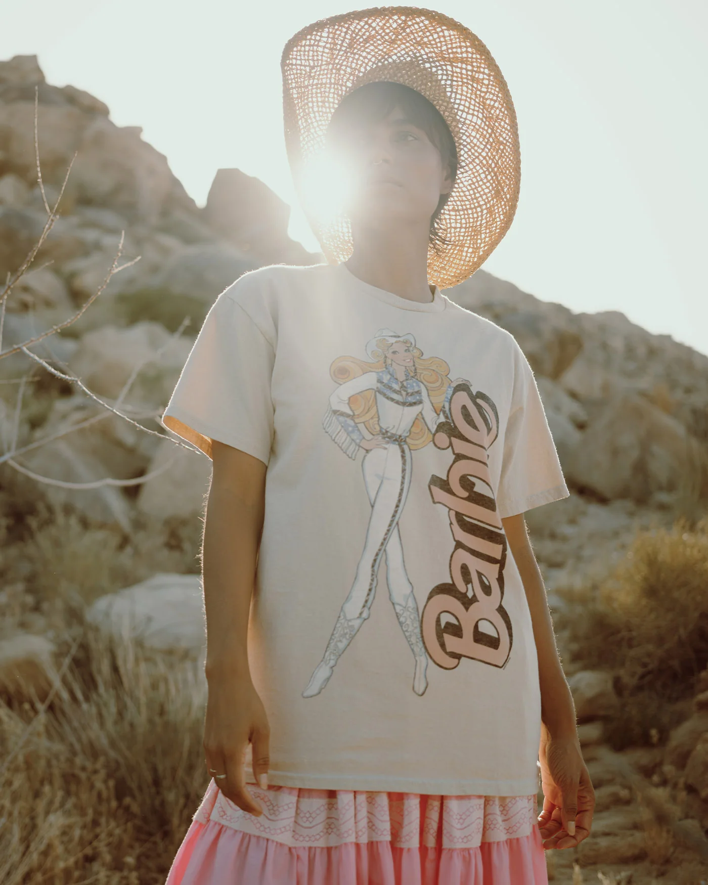 Women's Cowgirl Barbie Flea Market Tee - Image 2