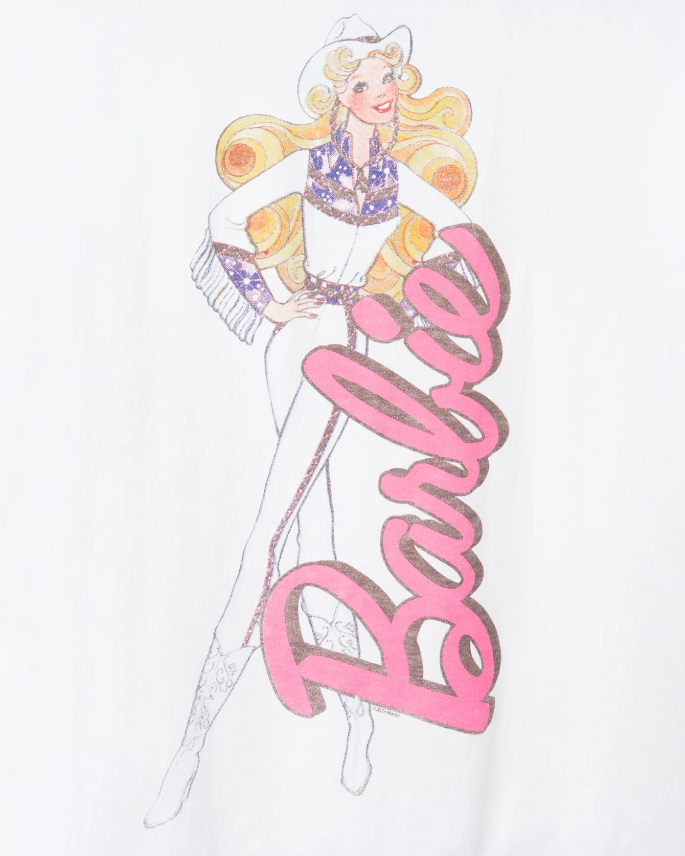 Women's Cowgirl Barbie Flea Market Tee - Image 4