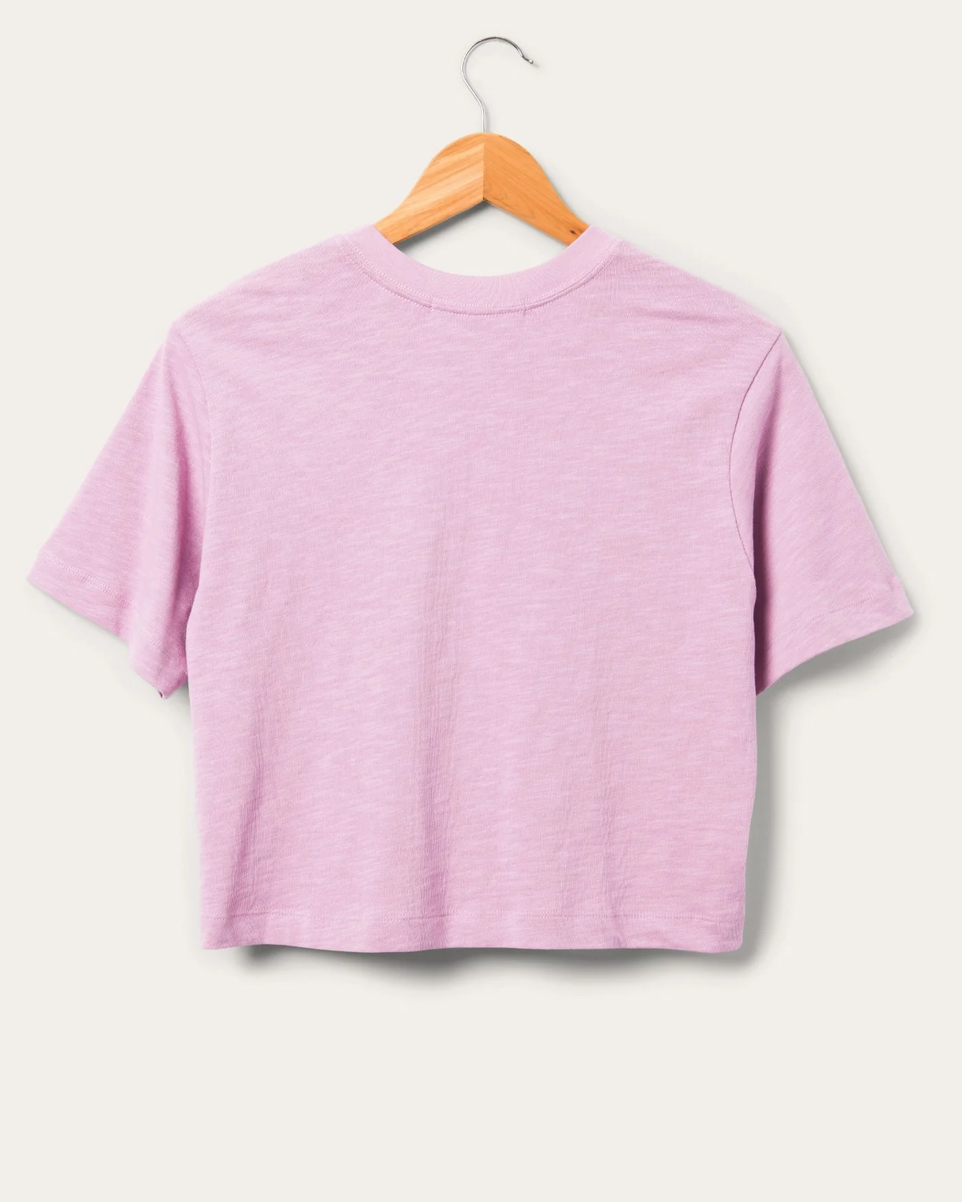 Women's Crop Mock Neck Tee - Image 3